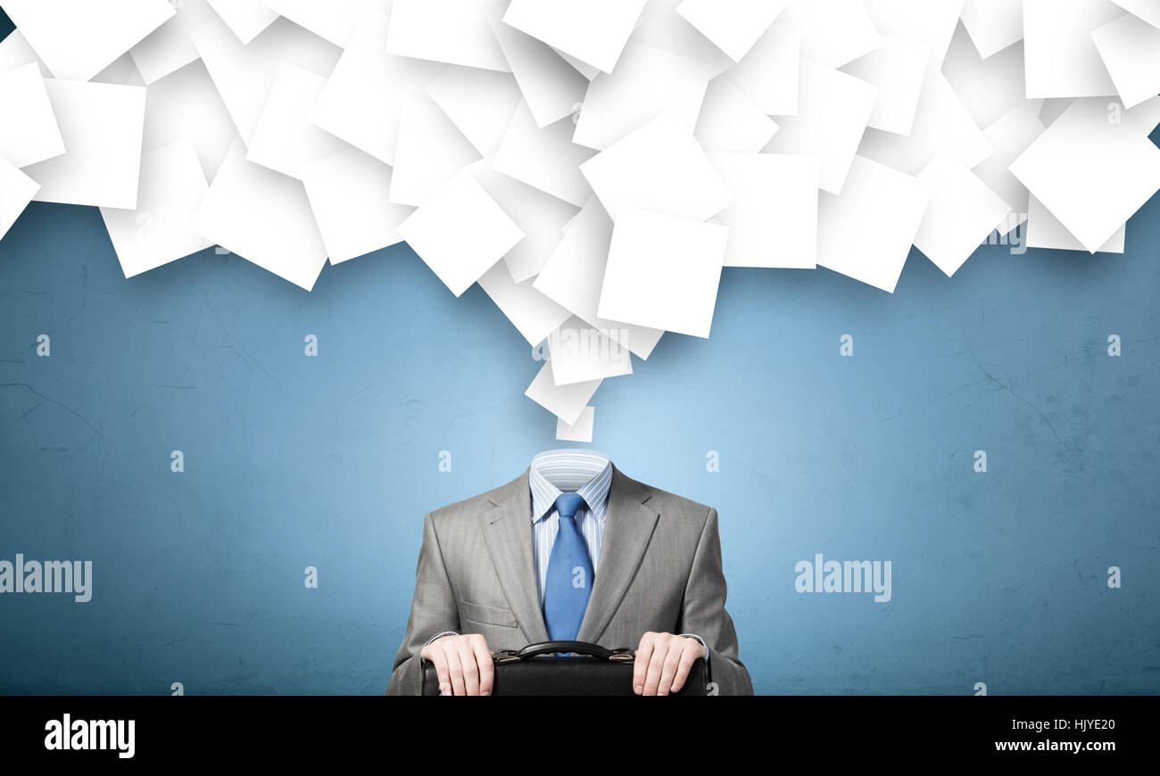 Pile of papers executive hi-res stock photography and images - Alamy