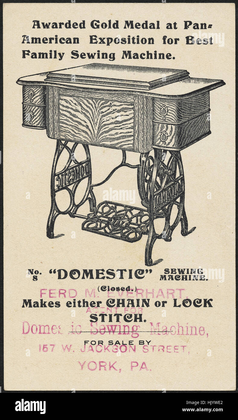 Domestic sewing machine co hires stock photography and images Alamy