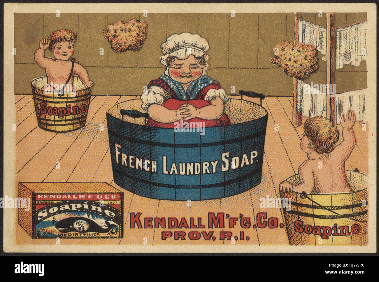 French Laundry Soap Soapine Stock Photo Alamy
