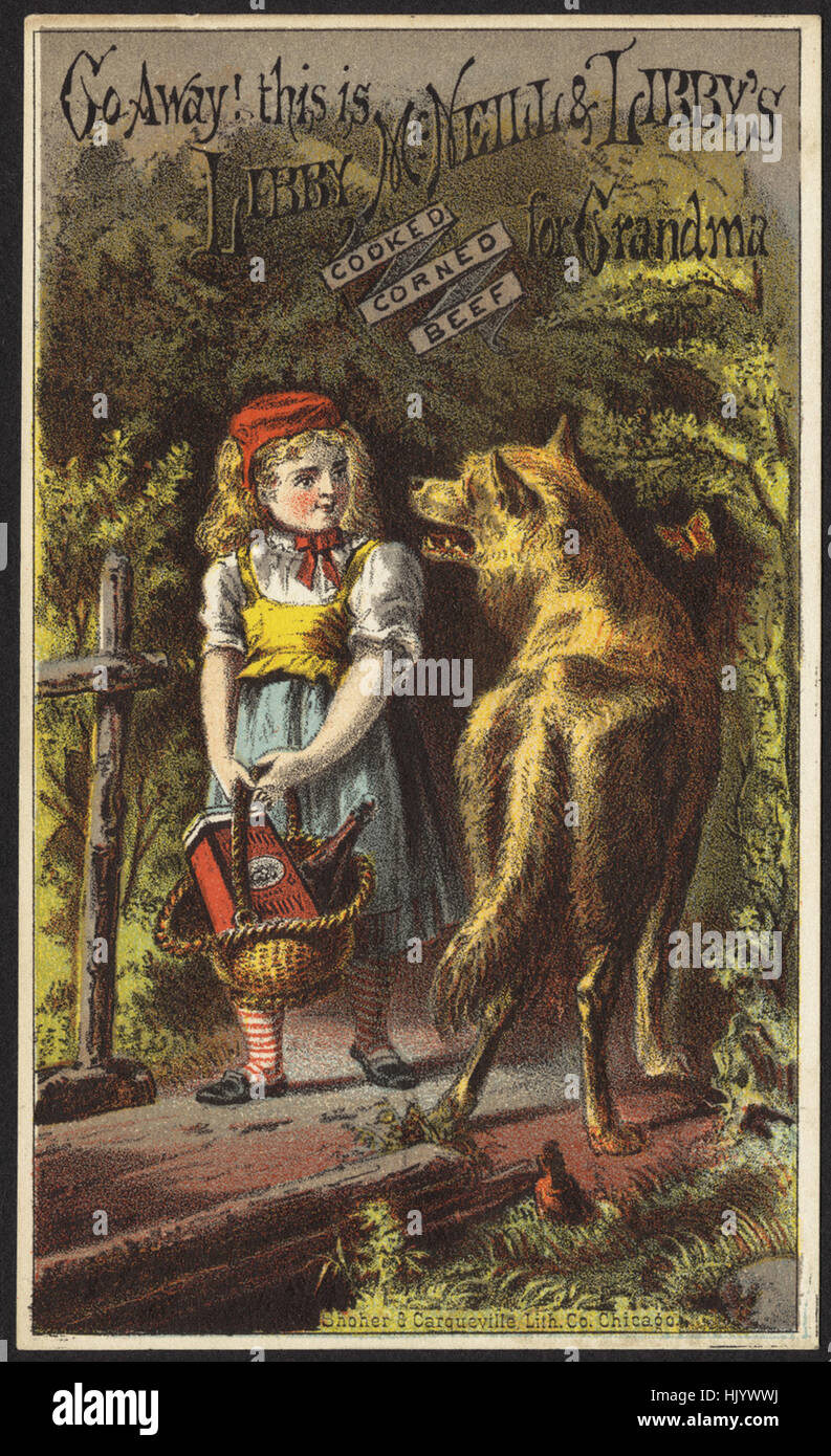 Go away! This is Libby McNeill & Libby's Cooked Corned Beef for grandma