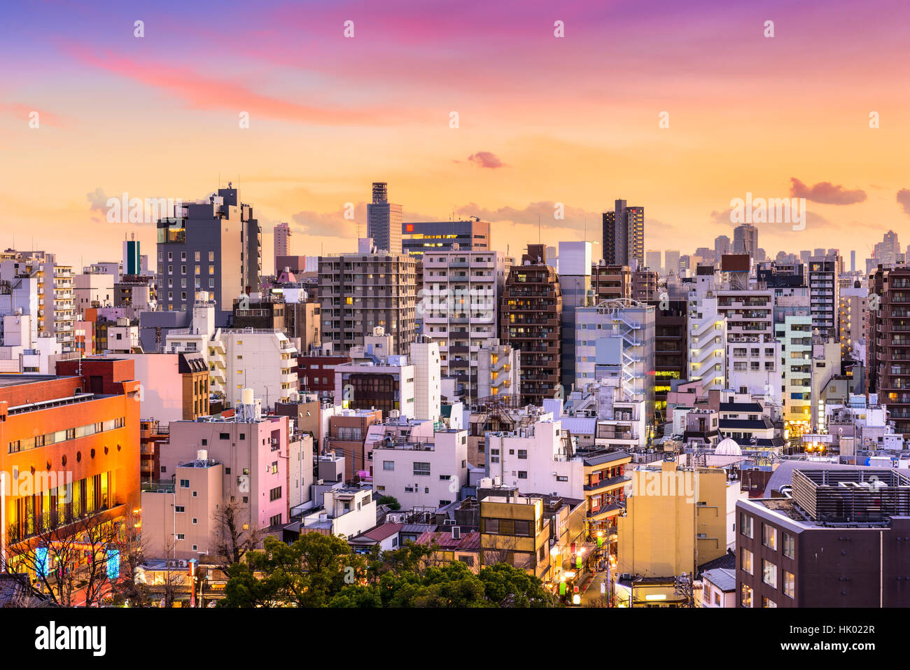 Tokyo Japan Cityscape In The Asakusa District Stock Photo Alamy Tokyo Japan Cityscape In The Asakusa District Stock Photo Alamy