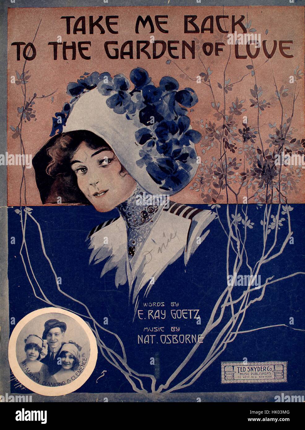 Sheet Music Cover Image Of The Song Take Me Back To The Garden Of