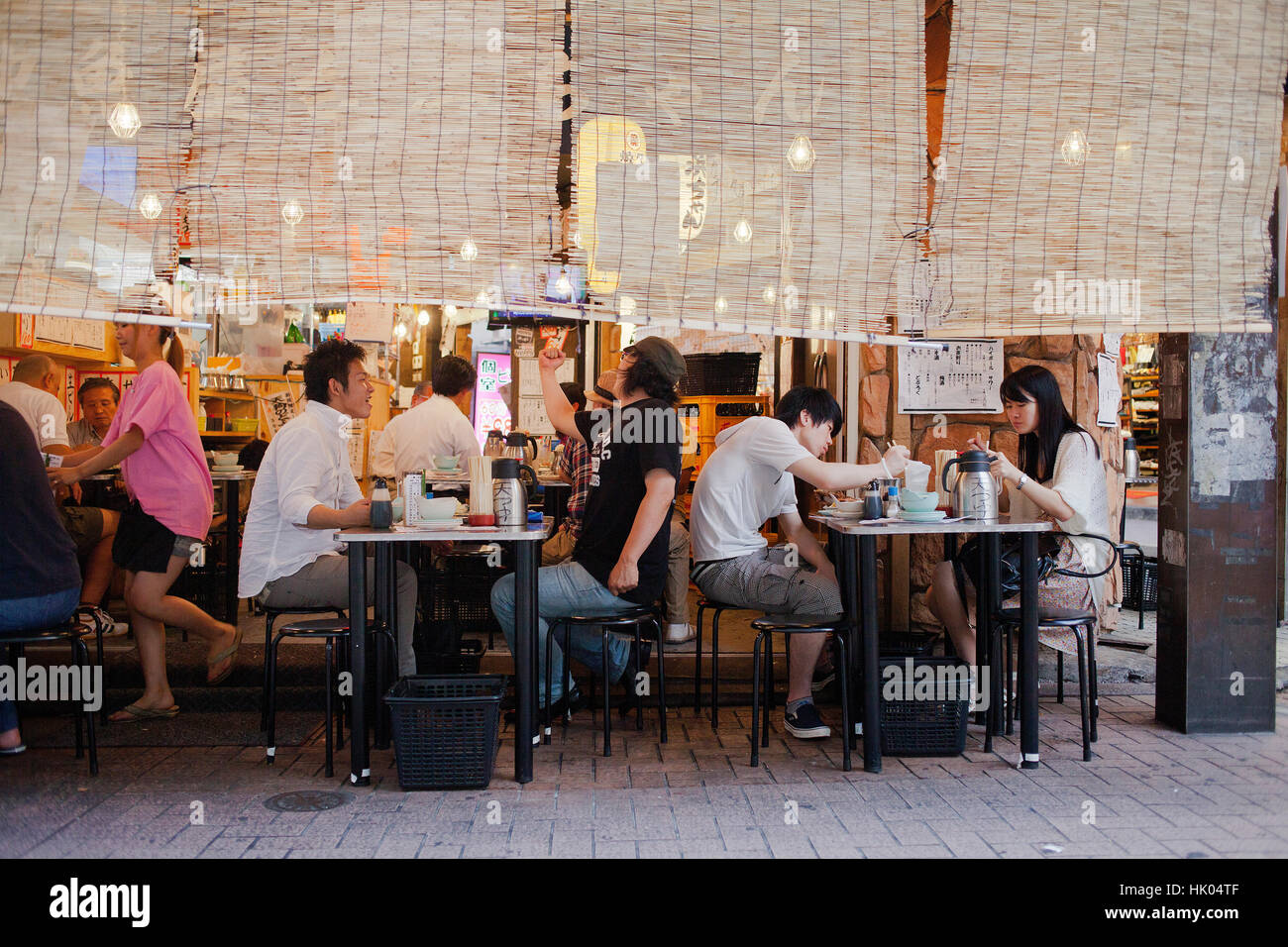 Izakaya, restaurant, in Ameyoko market Street.Tokyo city, Japan, Asia Stock Photo