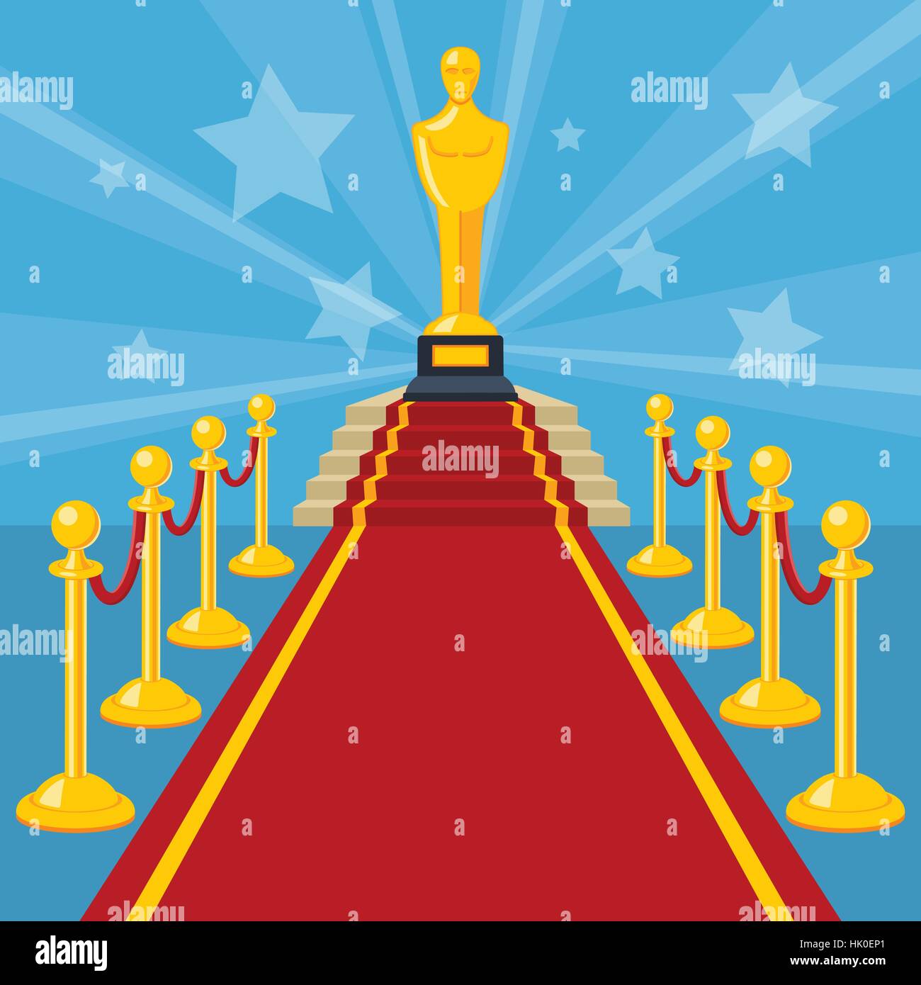 Red carpet ceremony Stock Vector Images Alamy