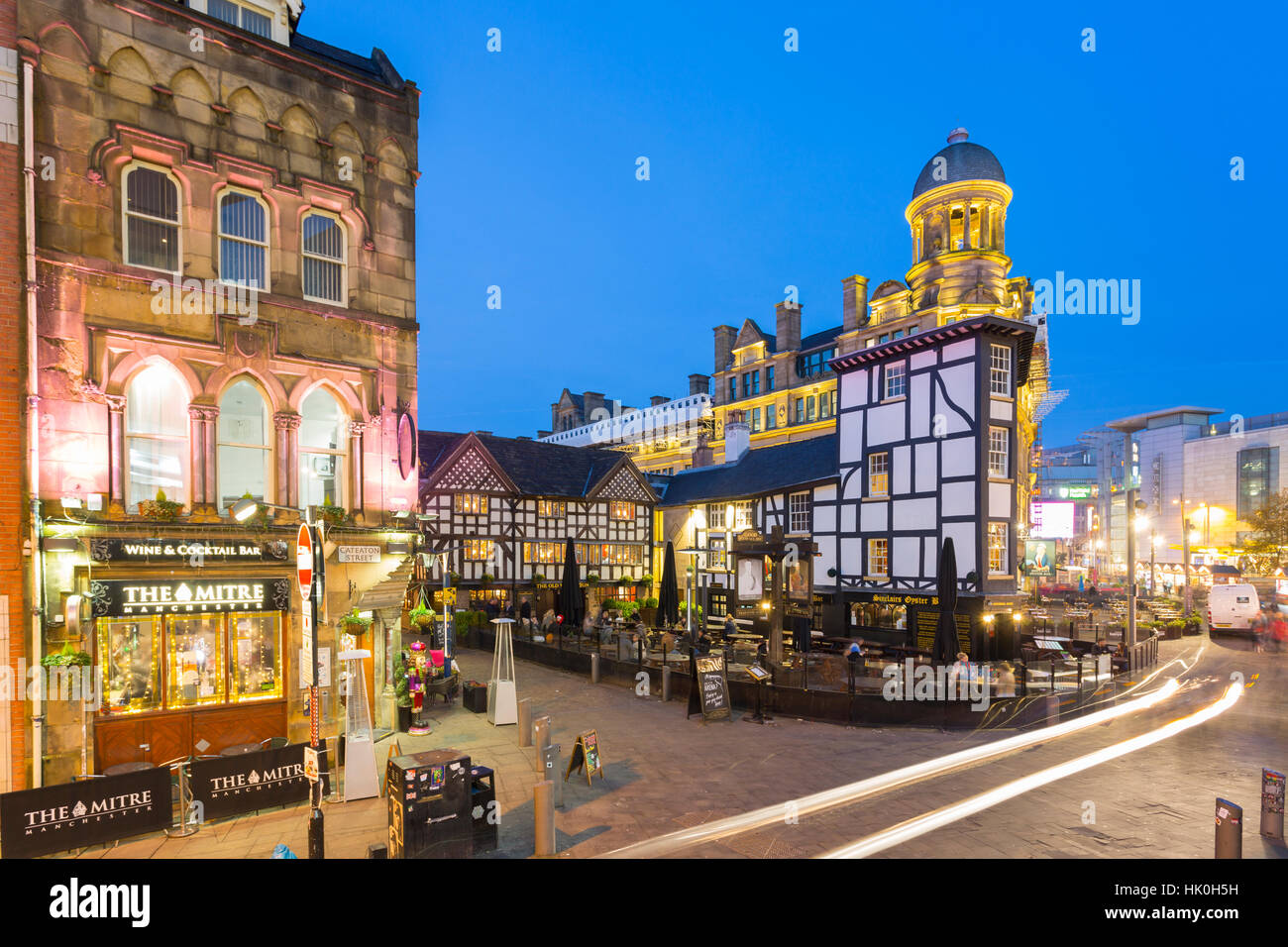 Exchange Square, Manchester, England, United Kingdom Stock Photo