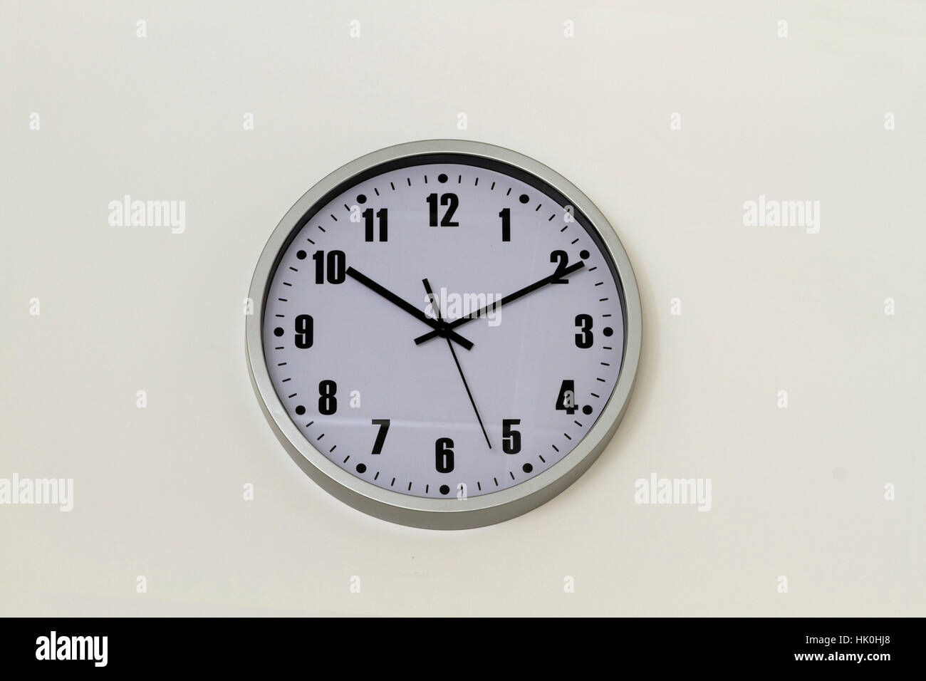 France, clock in a classroom Stock Photo Alamy
