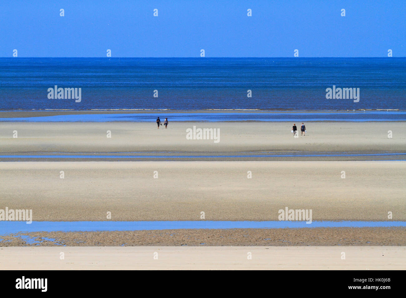 France, North Coast. Cucq. StellaPlage Stock Photo Alamy