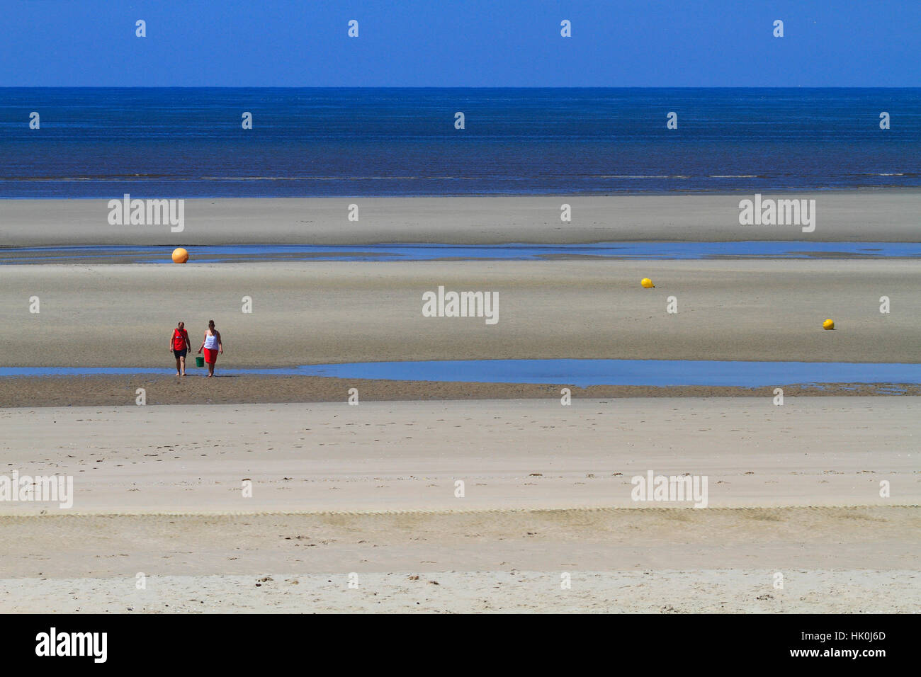 France, North Coast. Cucq. StellaPlage Stock Photo Alamy