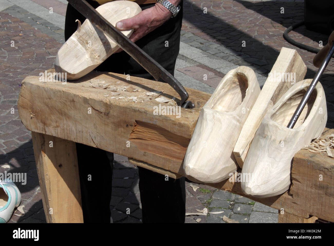 craftsman, tradesman, handicraftsman, wood, shoes, netherlands