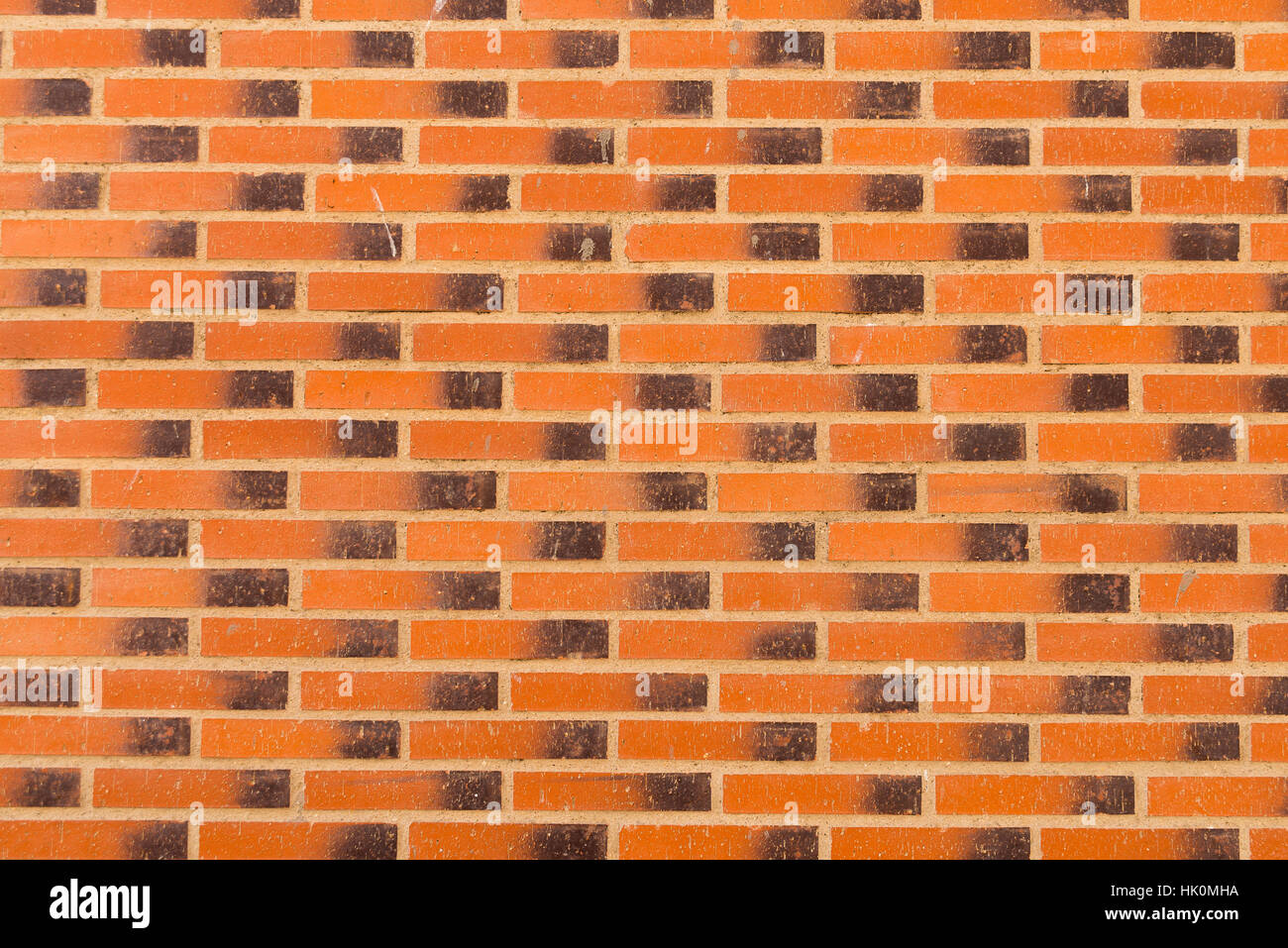 Background of orange brick wall pattern texture Stock Photo Alamy