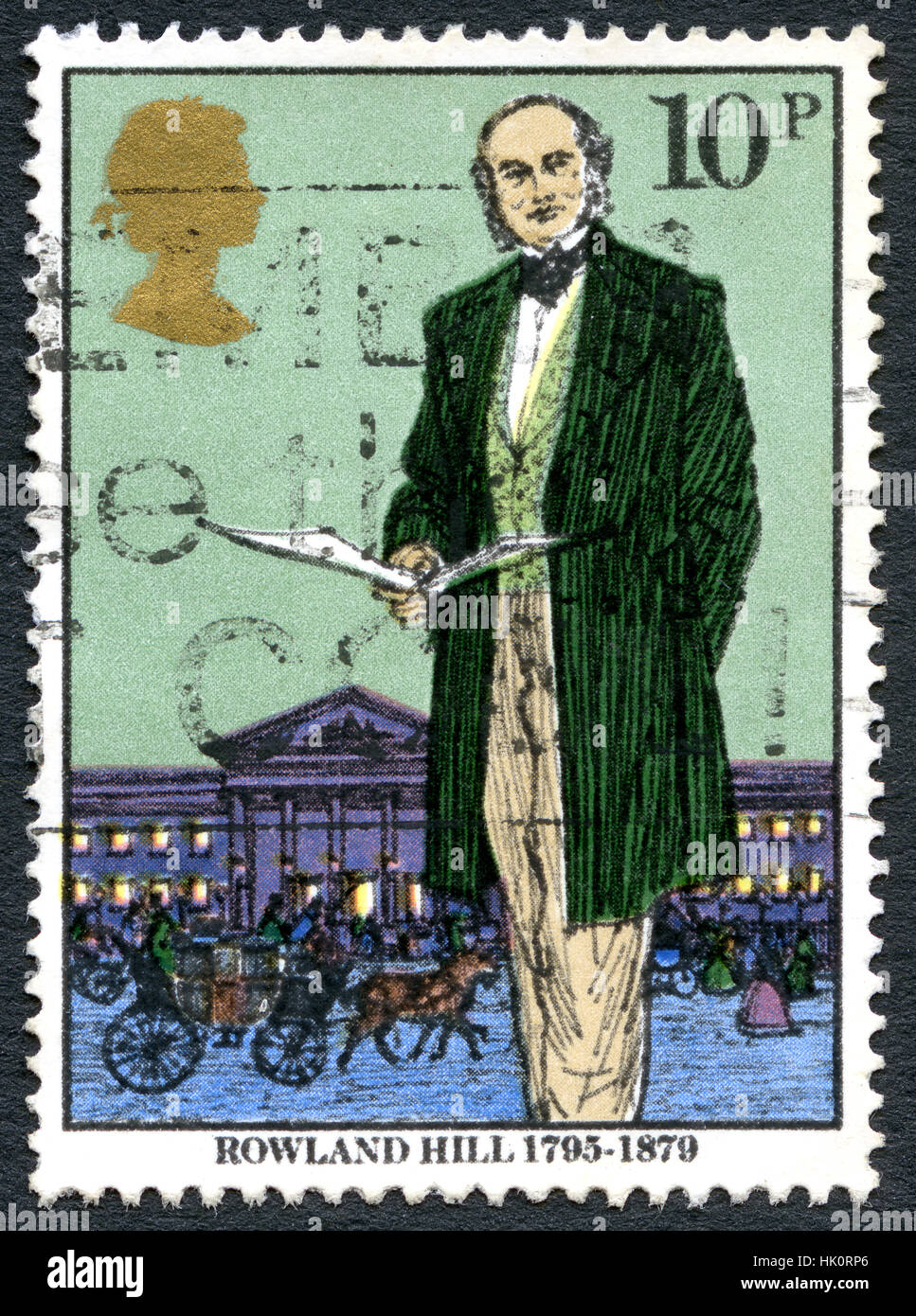 Inventor Of Postage Stamp High Resolution Stock Photography and Images ...