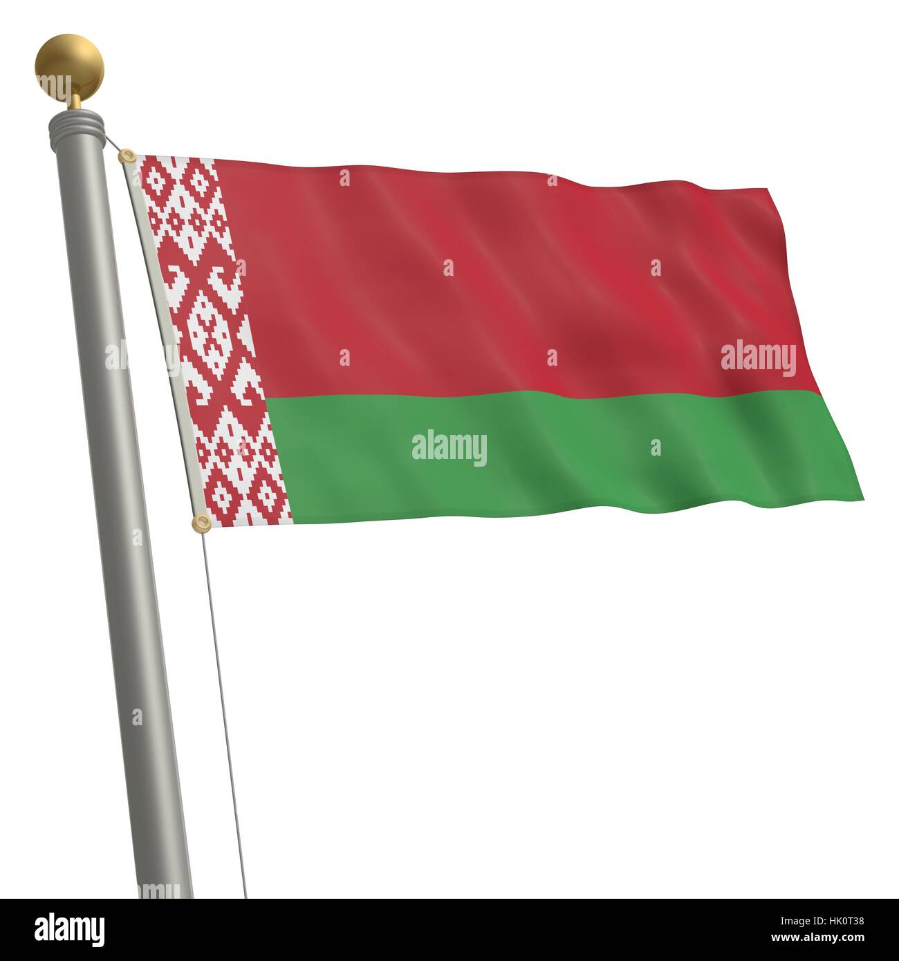 europe, flag, mast, bar, flagstaff, belarus, isolated, optional, europe, flag, Stock Photo
