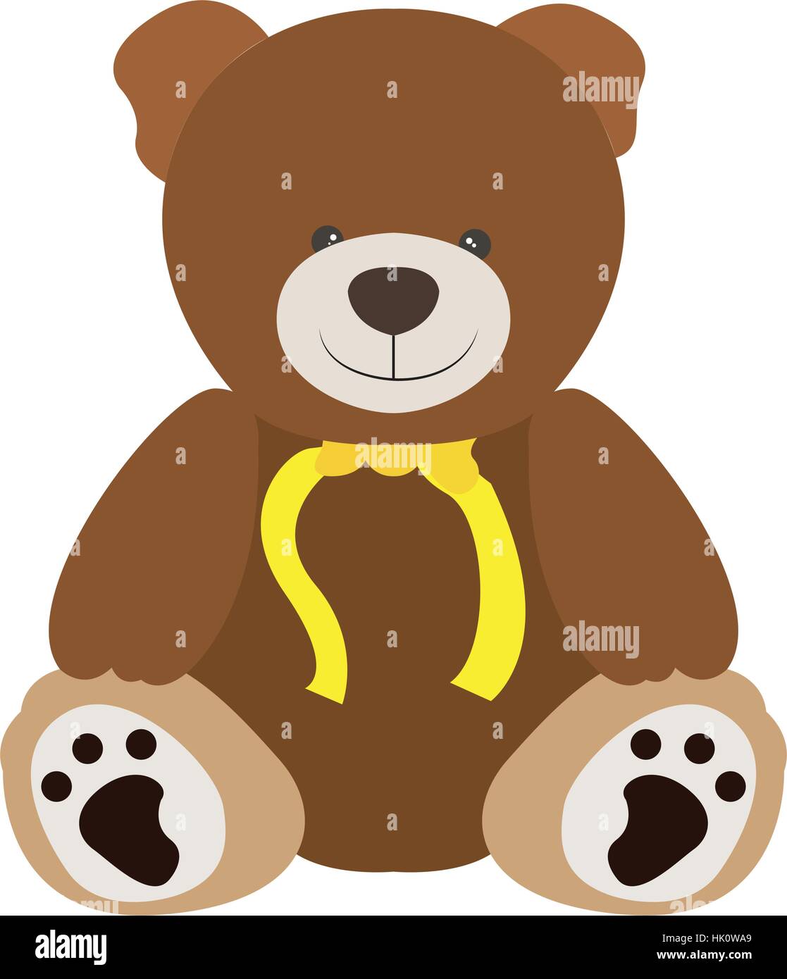 Isolated teddy bear Stock Vector Image & Art - Alamy