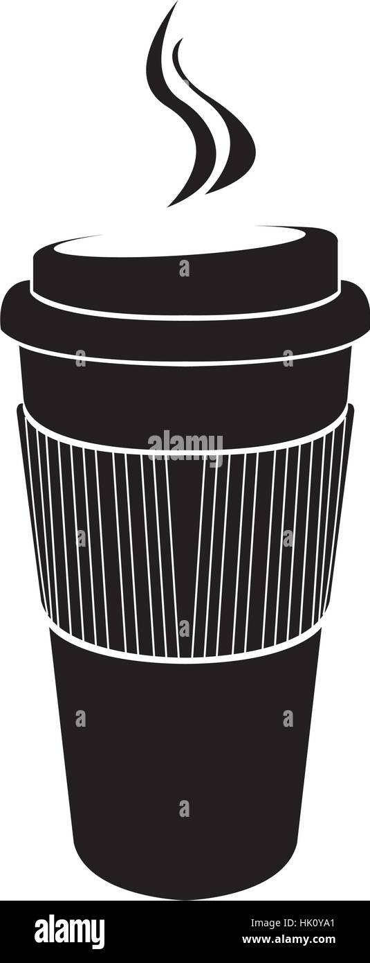 Isolated coffee plastic cup Stock Vector Image & Art - Alamy
