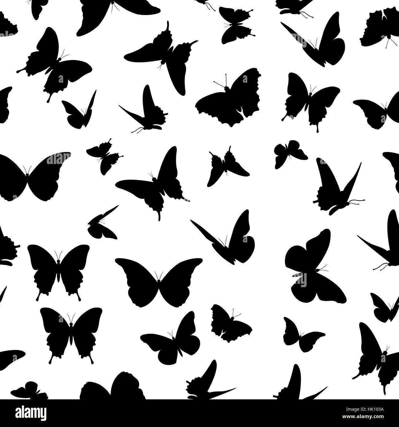 seamless butterfly background isolated Stock Photo Alamy