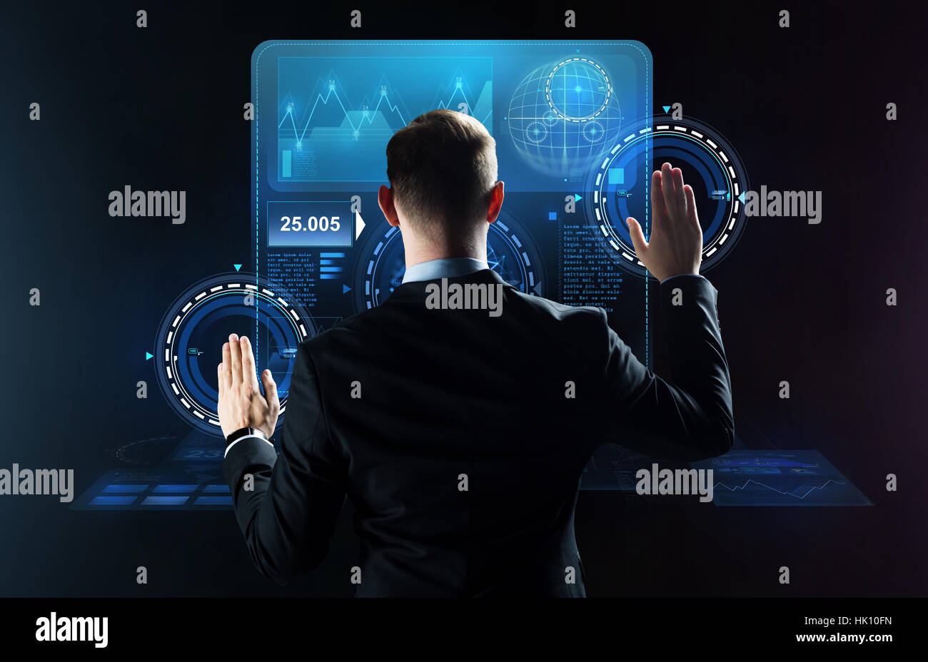 Virtual Privcy Screen Dark interface screens hi-res stock photography and images - Alamy