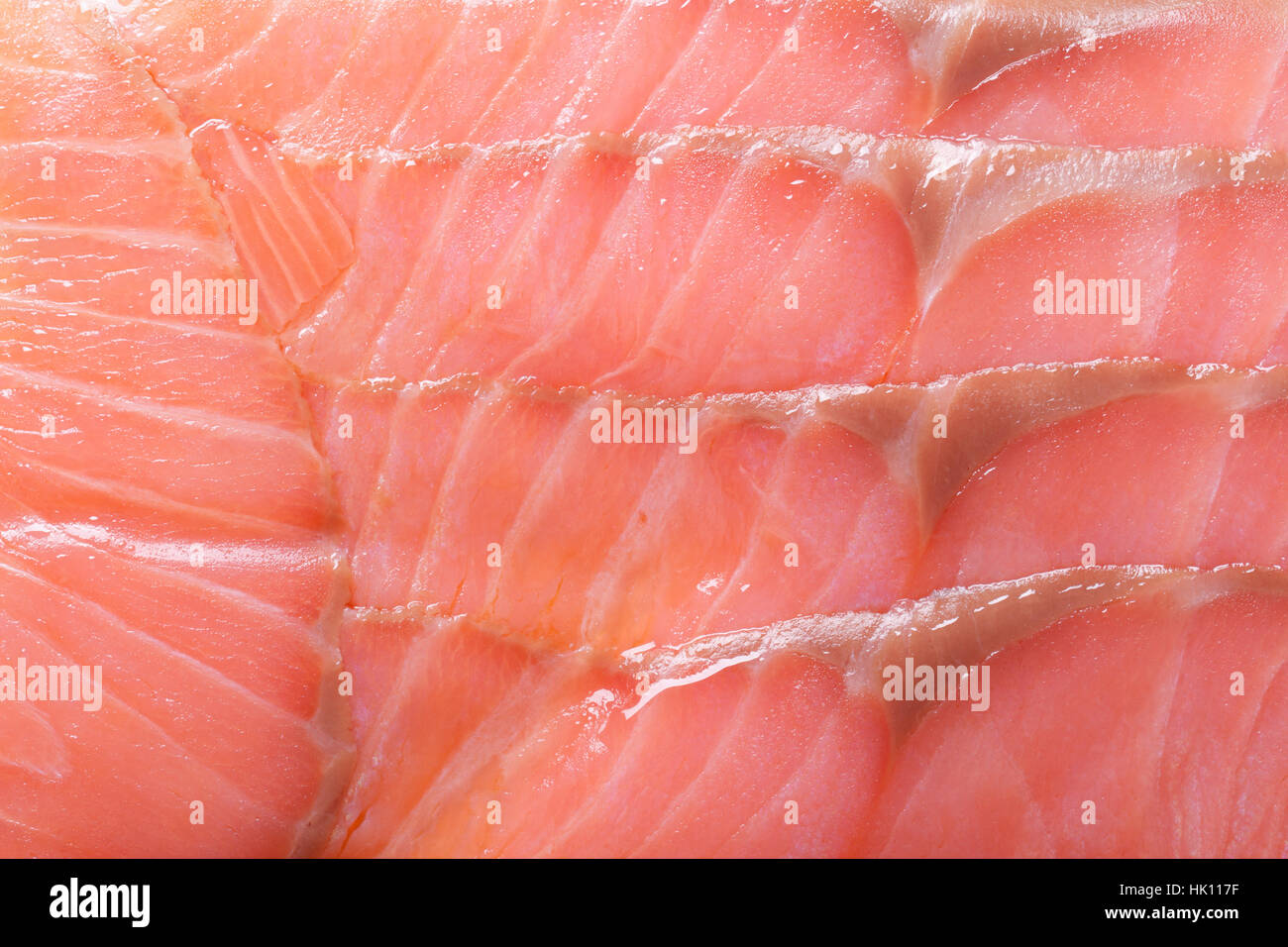 Tender Fish Meat, Cut into Thin Slices. Cold-smoked Chum Salmon Stock Image  - Image of siberian, market: 207601241