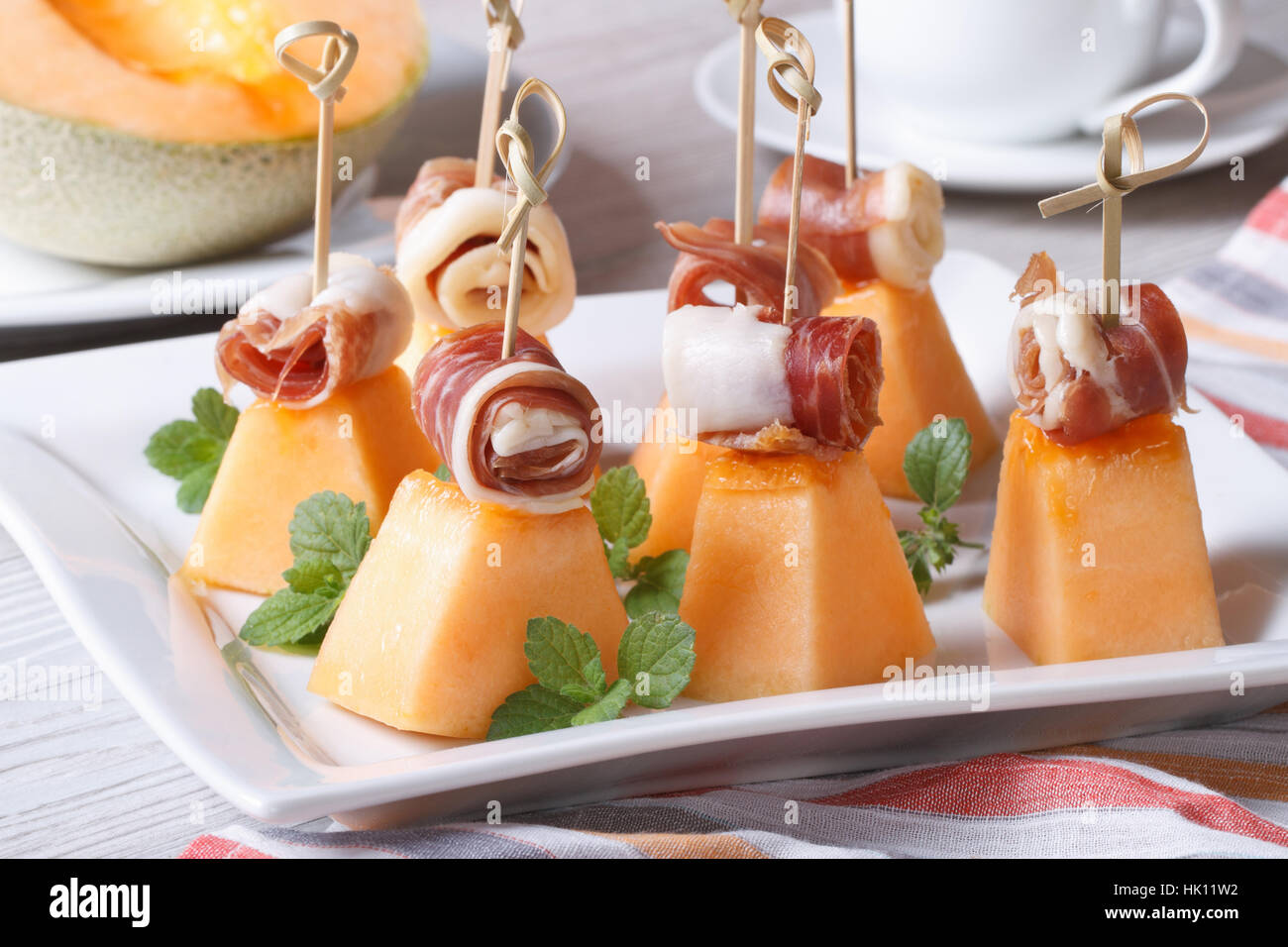 Parma ham and melon hires stock photography and images Alamy