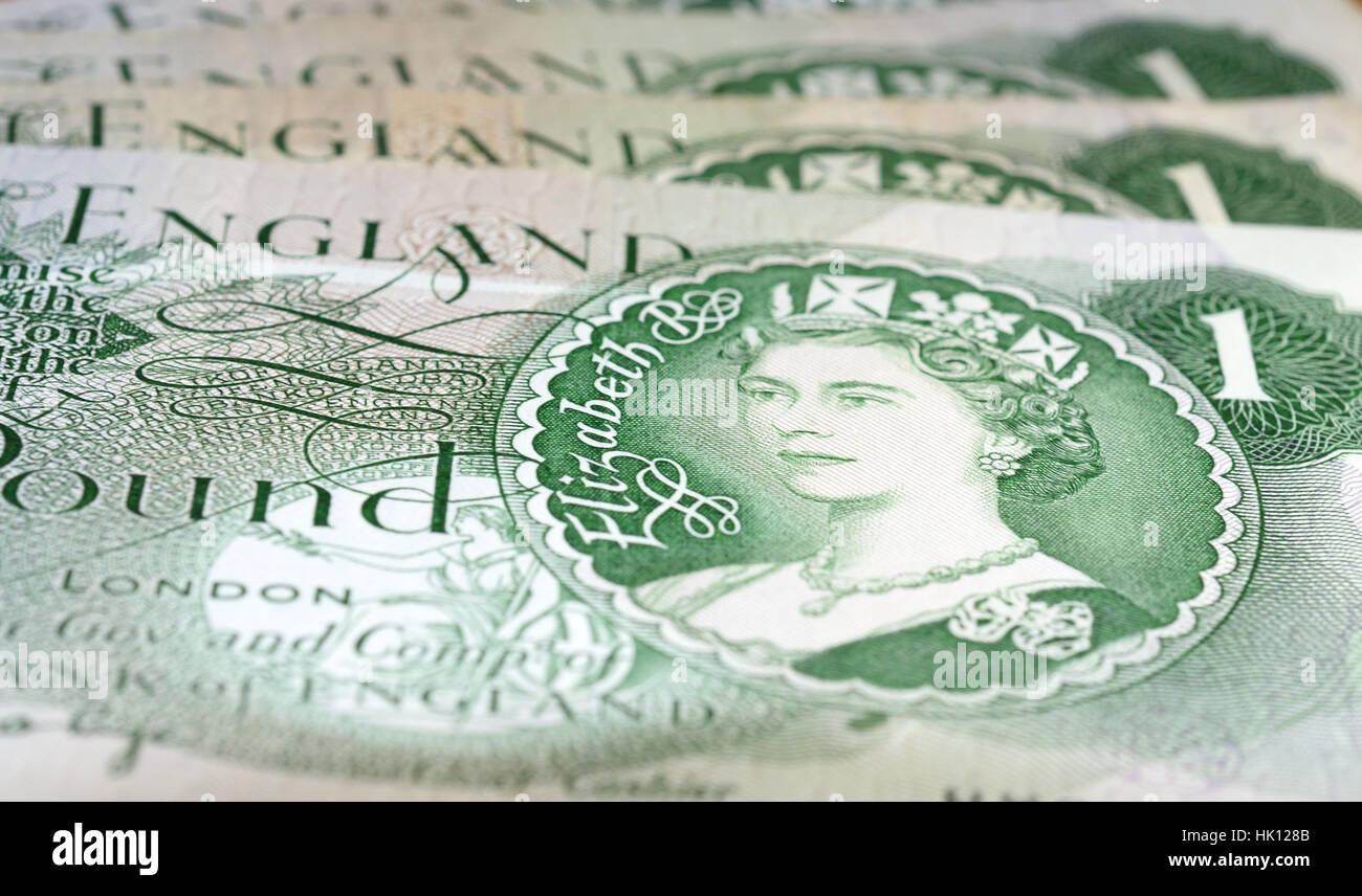 Old English paper pound Stock Photo Alamy