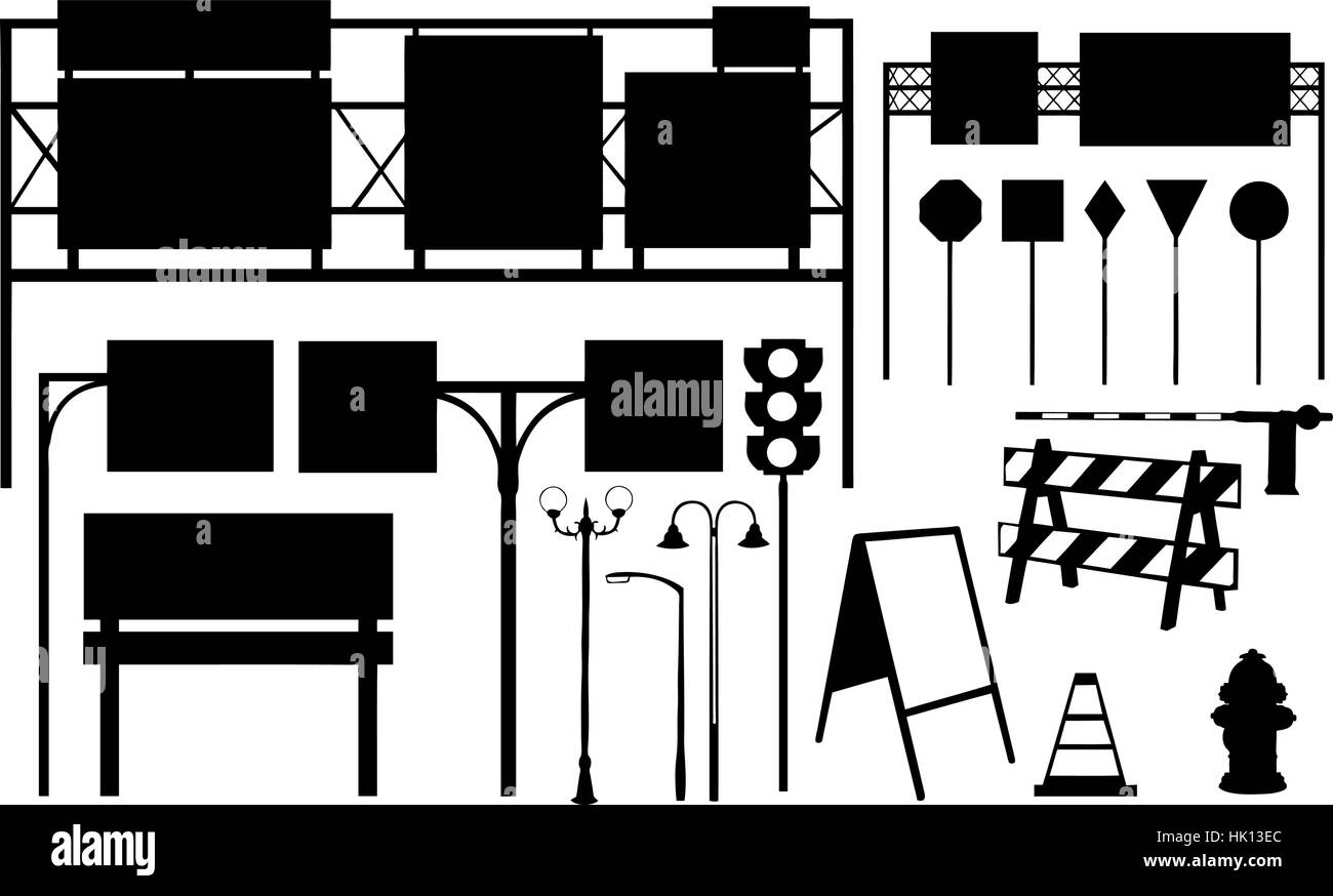 Pole traffic lights Stock Vector Images - Alamy