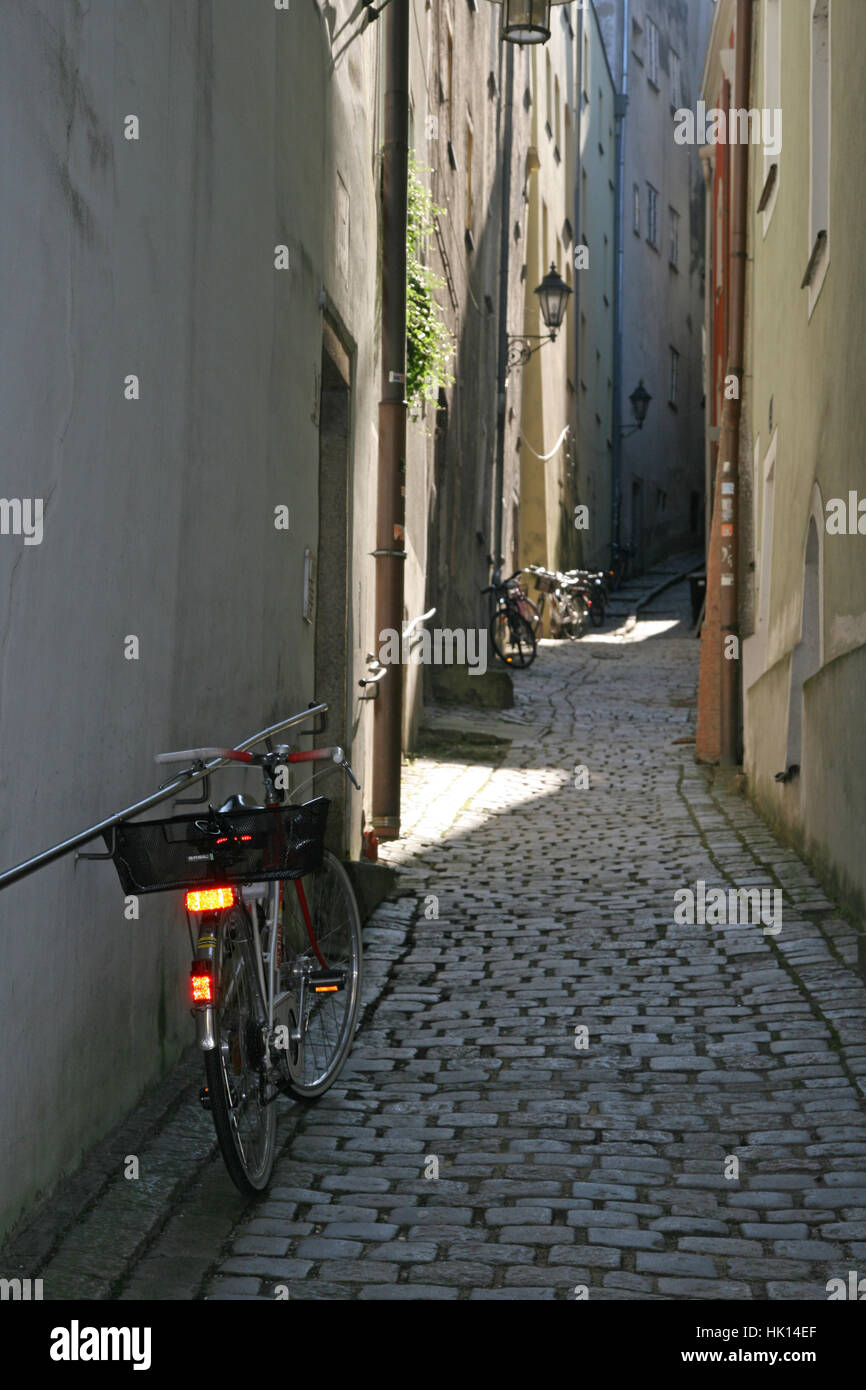 old town, pavement, bouldering, tightly, houses, city, town, tourism, old town, Stock Photo