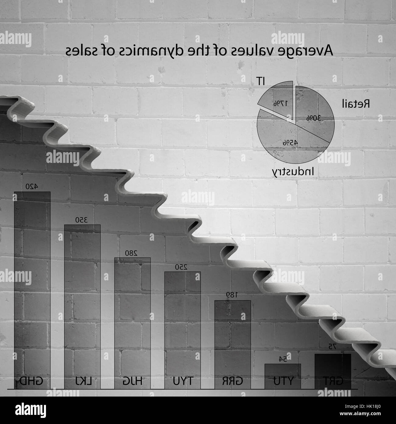 Background image with staircase presenting progress concept Stock Photo ...
