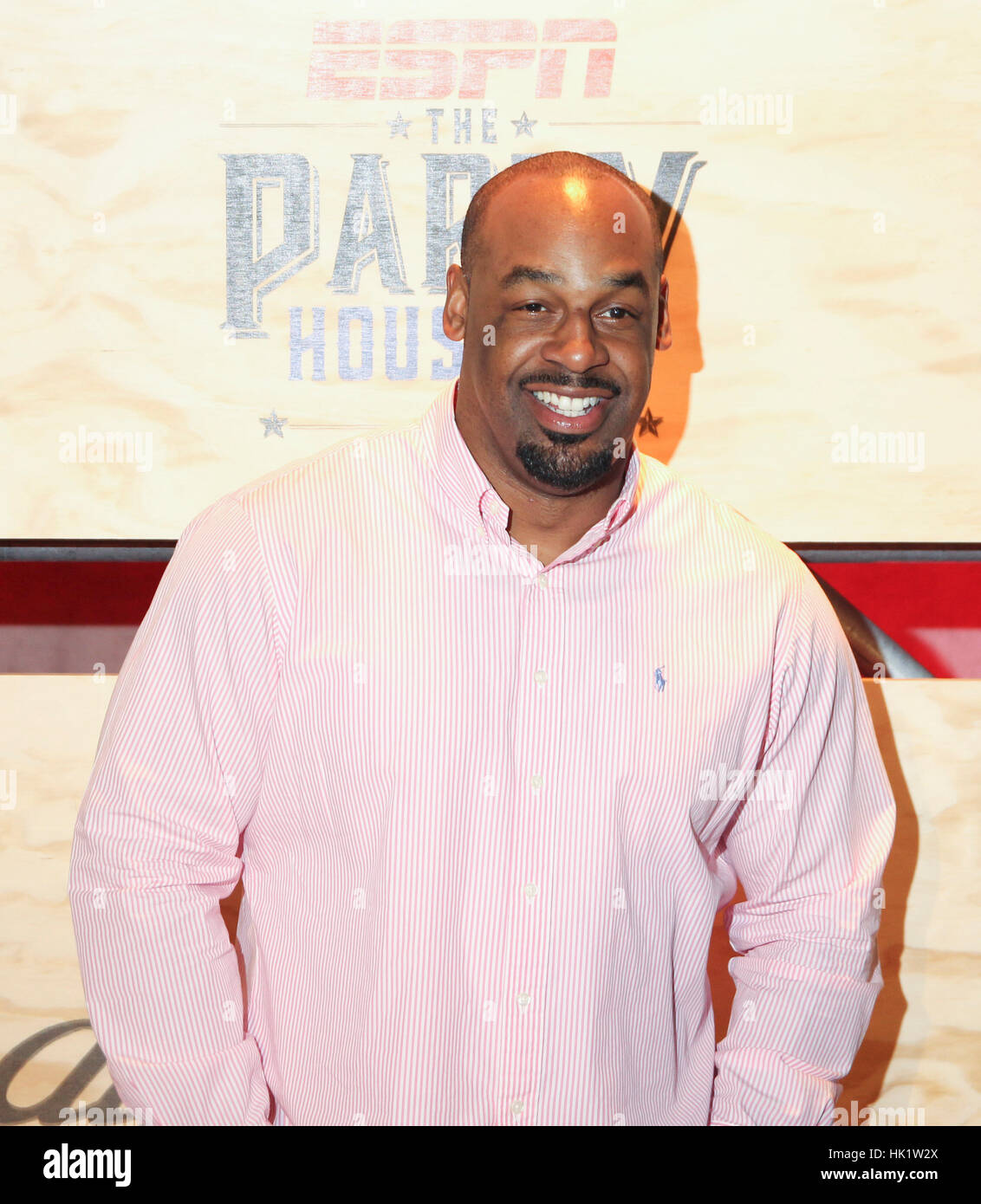 Houston, USA. 3rd Feb, 2017. Donovan McNabb attends ESPN: The Party 2017 before the Super Bowl in Houston, Texas. Credit: The Photo Access/Alamy Live News Stock Photo