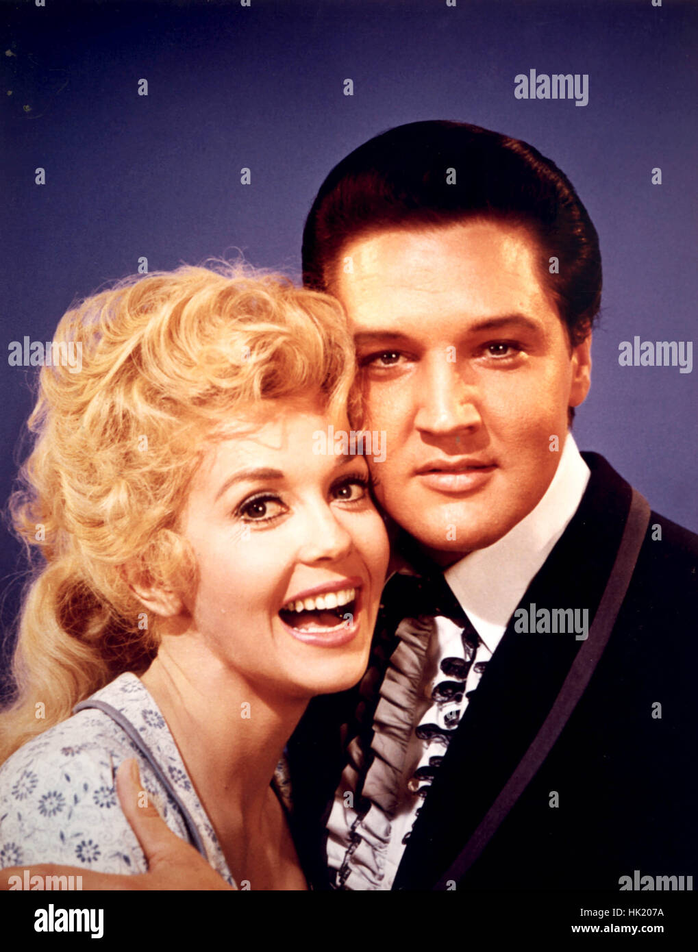 Hollywood, USA. 1st Jan, 2015. 01 January 2015 - Donna Douglas Dies at 81. FILE PHOTO: Donna Douglas and Elvis Presley. Photo Credit: Credit: Moviestore Collection/face to face/AdMedia Credit: Moviestore Collection/AdMedia/ZUMA Wire/Alamy Live News Stock Photo