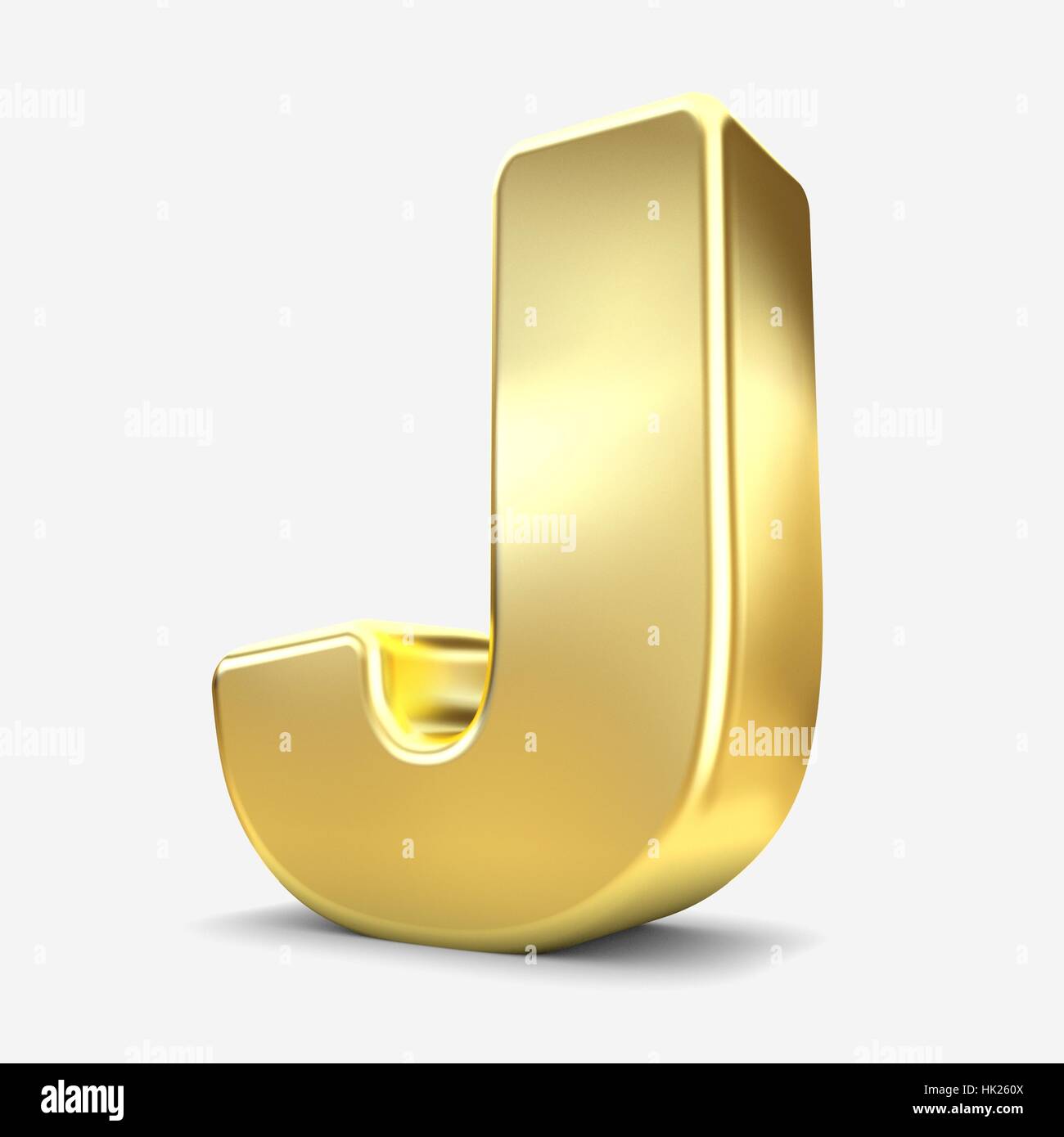 3d blue metal letter J isolated white background Stock Photo - Alamy