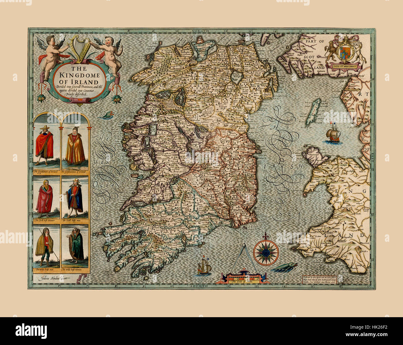Ireland map hires stock photography and images Alamy