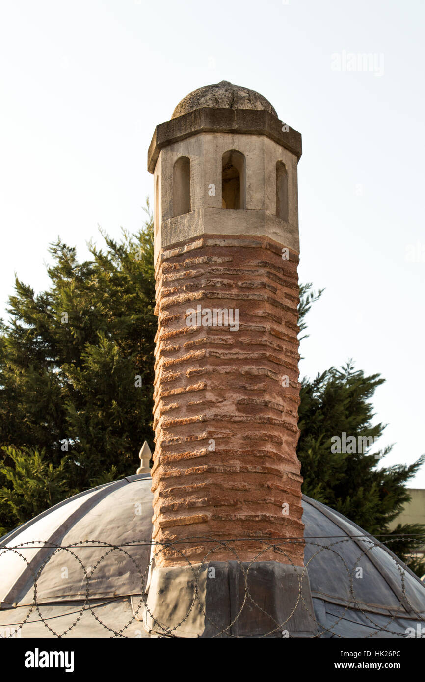 Roof Example of Ottoman Turkish architecture in Istanbul Stock Photo