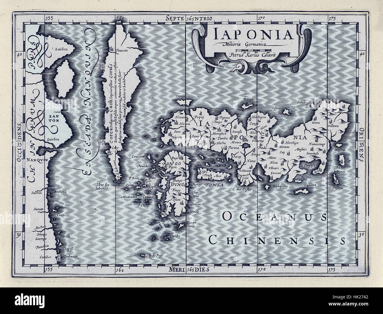 Old map of japan hi-res stock photography and images - Alamy