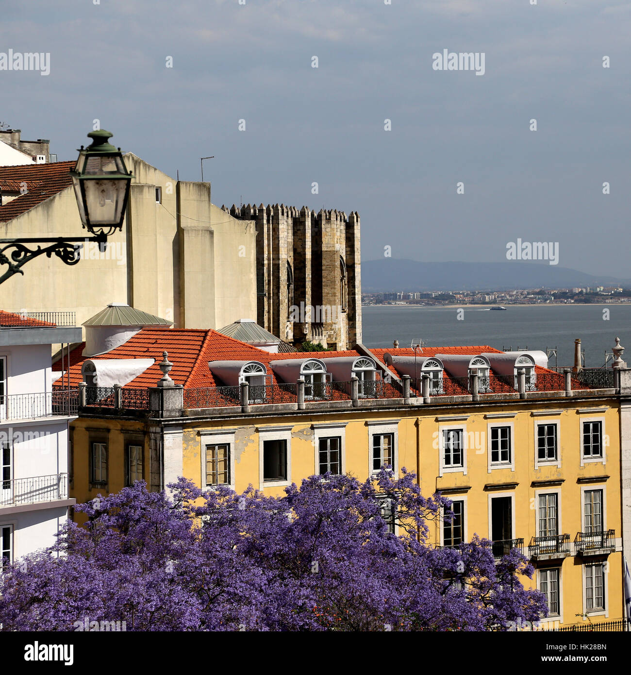 Images of Lisbon, Portugal. Lisbon architecture and landmarks. Stock Photo