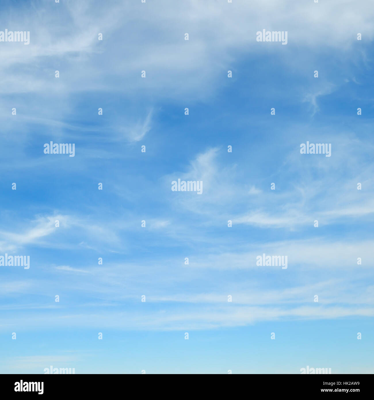 fluffy clouds in the blue sky Stock Photo - Alamy