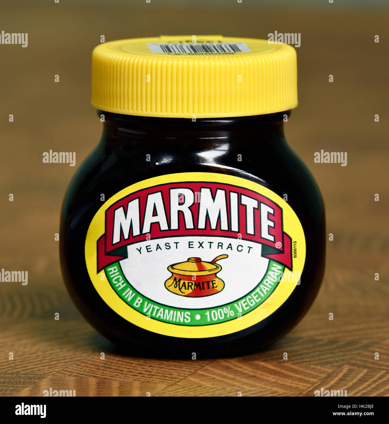 Jar of Marmite Yeast Extract Stock Photo Alamy