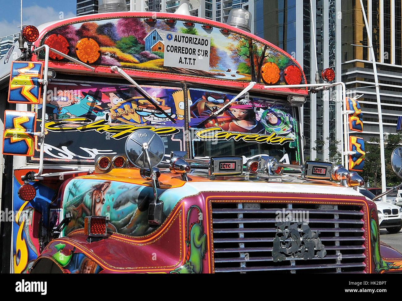 Painted bus hi-res stock photography and images - Alamy