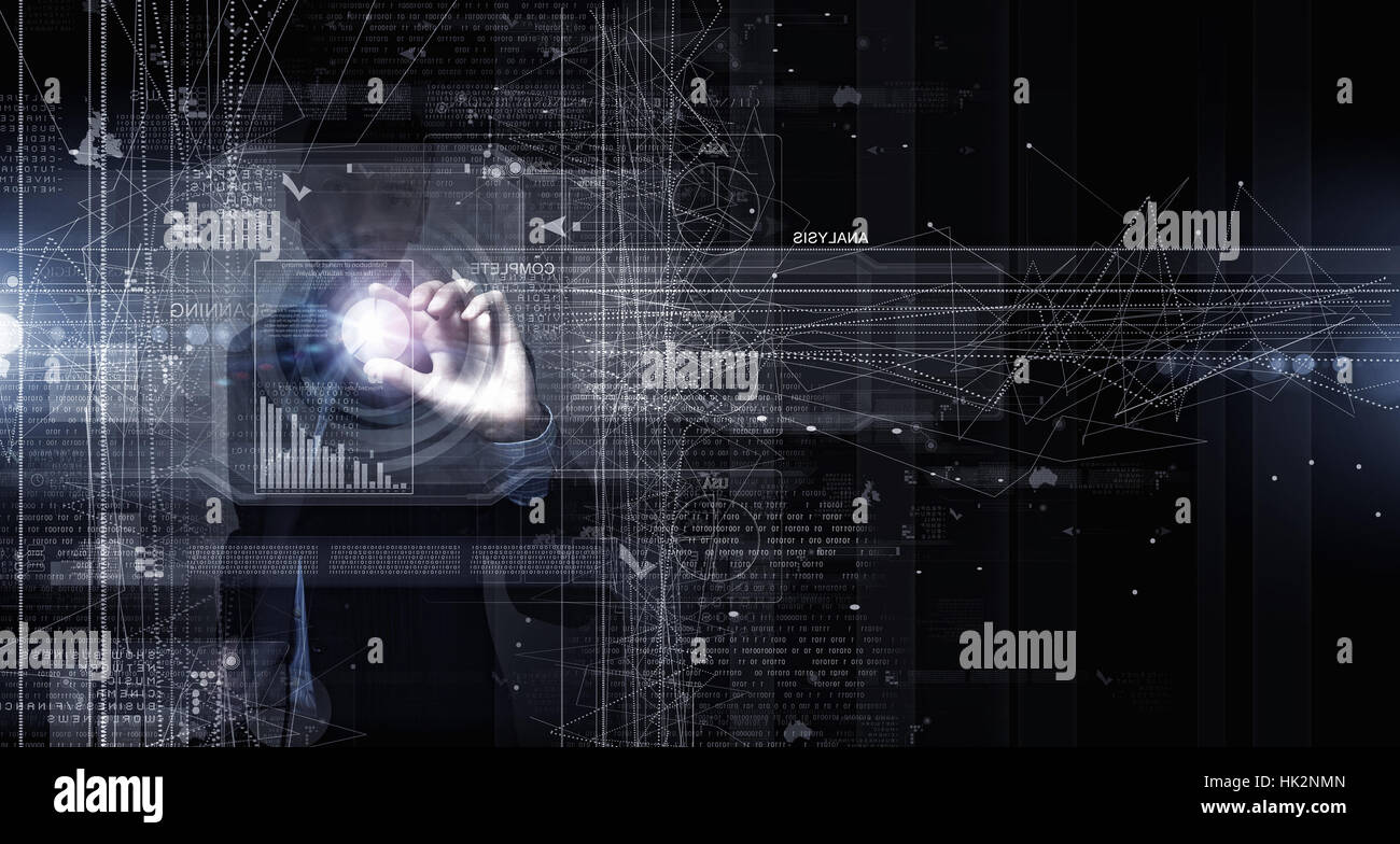 High tech touch screen technology hi-res stock photography and images ...