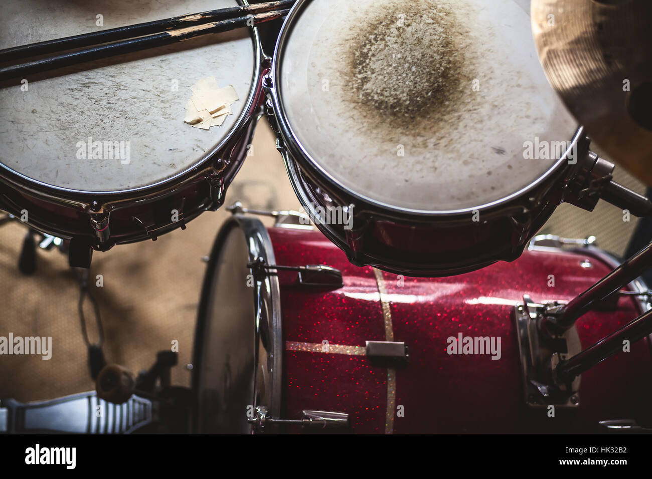 Tom toms instrument hi-res stock photography and images - Alamy