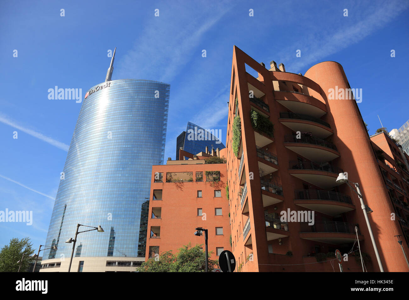 High rise building in the north of milan hi-res stock photography and ...