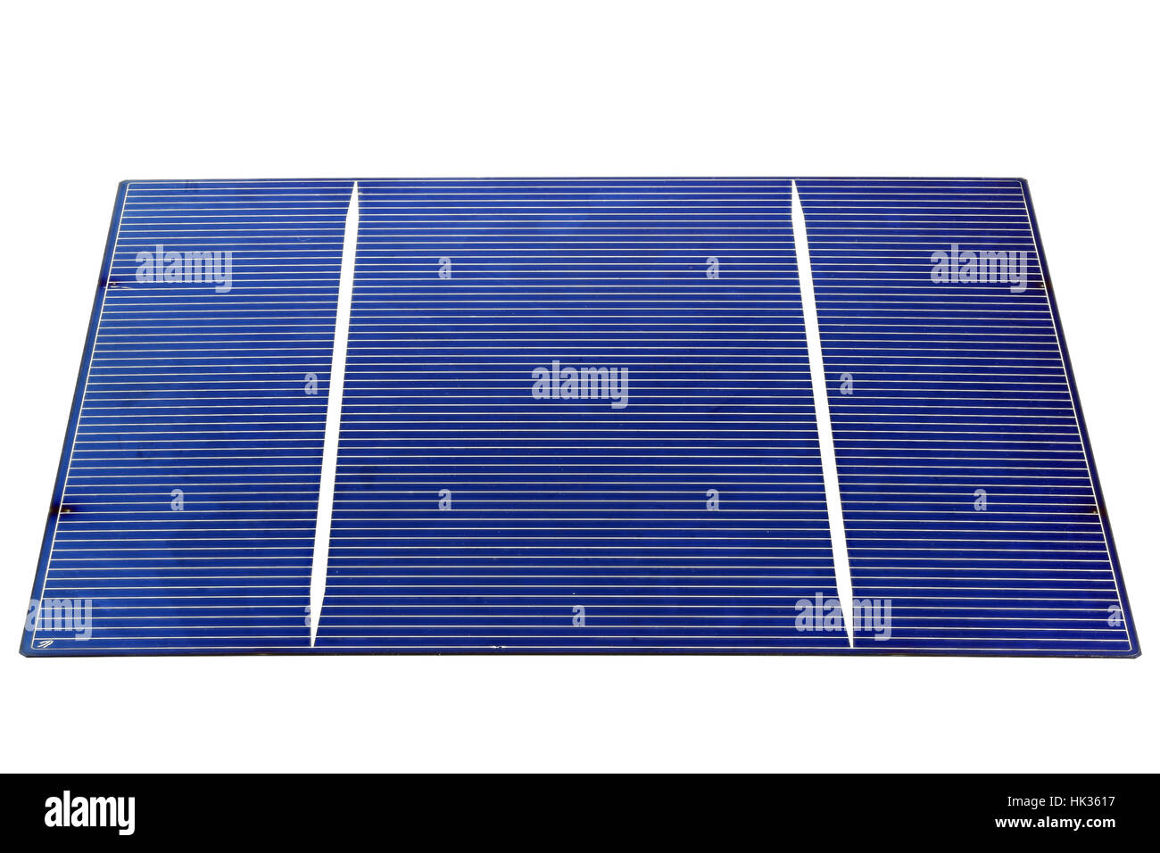solar cell isolated on white background Stock Photo