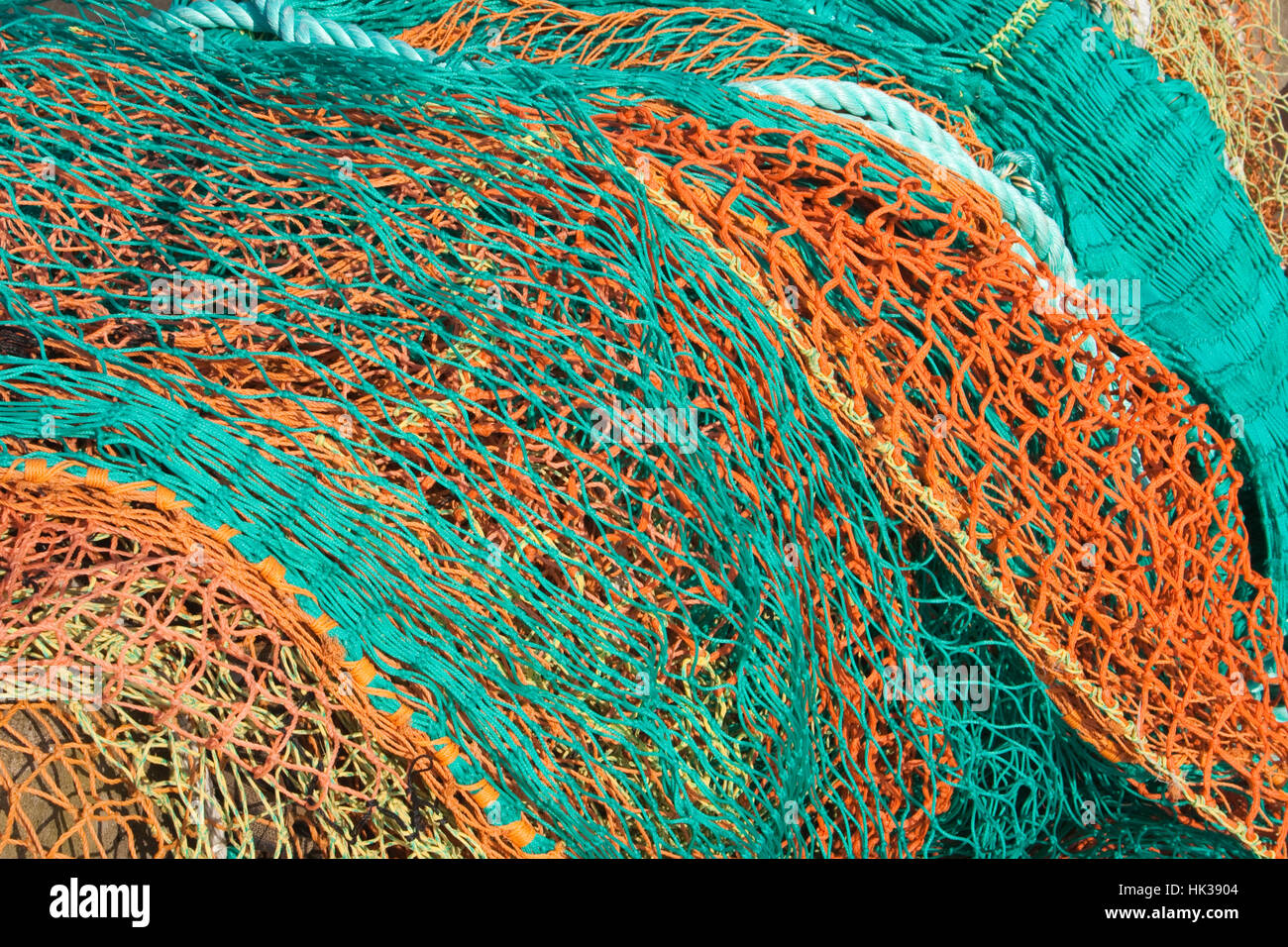 Colourful orange green fishing hi-res stock photography and images - Alamy