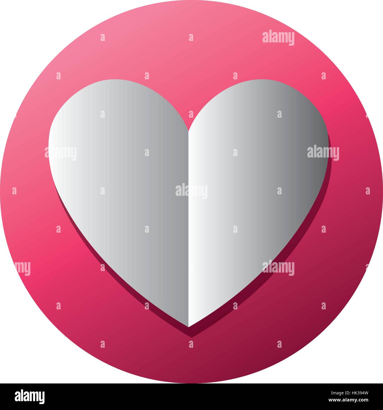 heart love card decoration vector illustration design Stock Vector ...