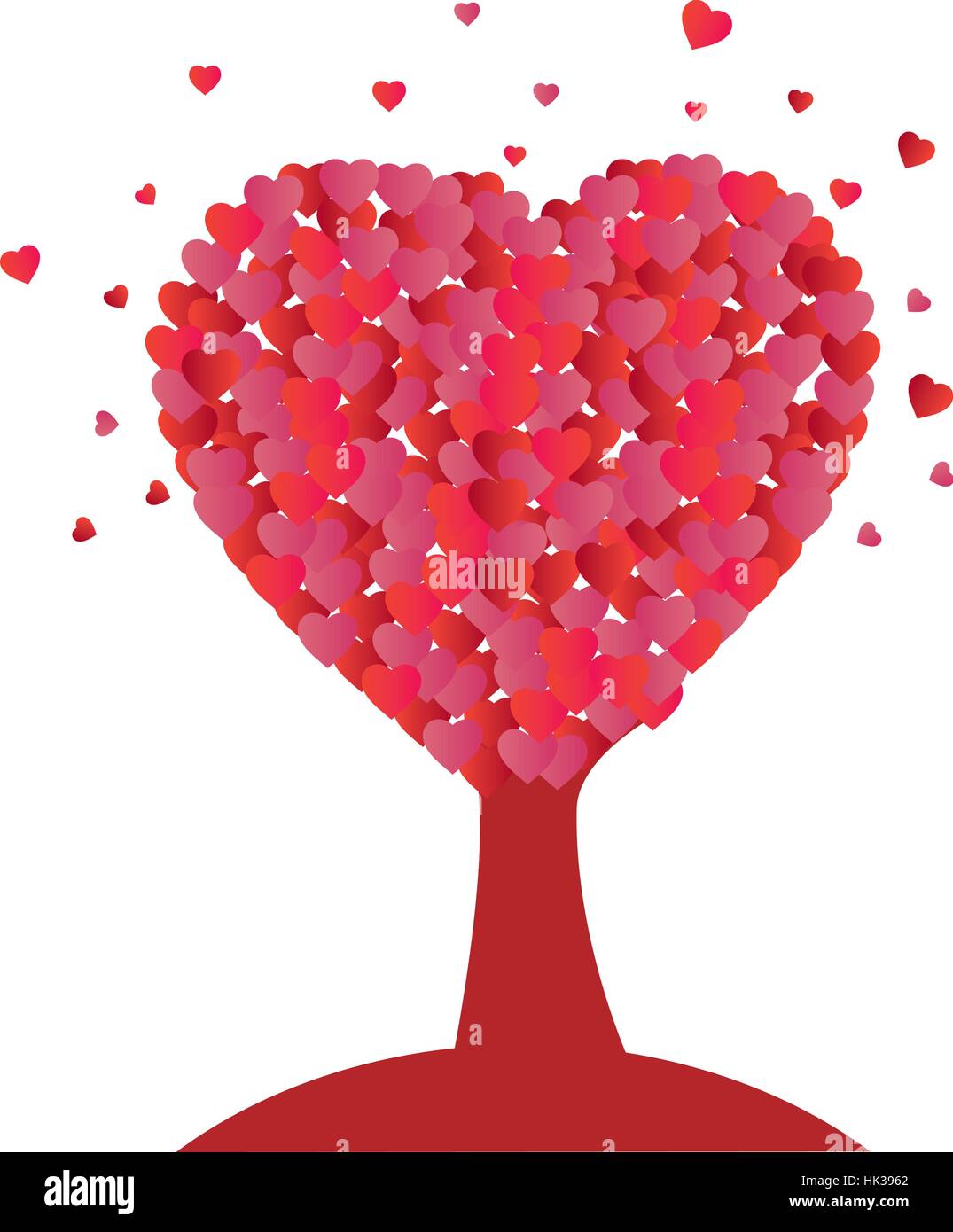 heart love card decoration vector illustration design Stock Vector ...