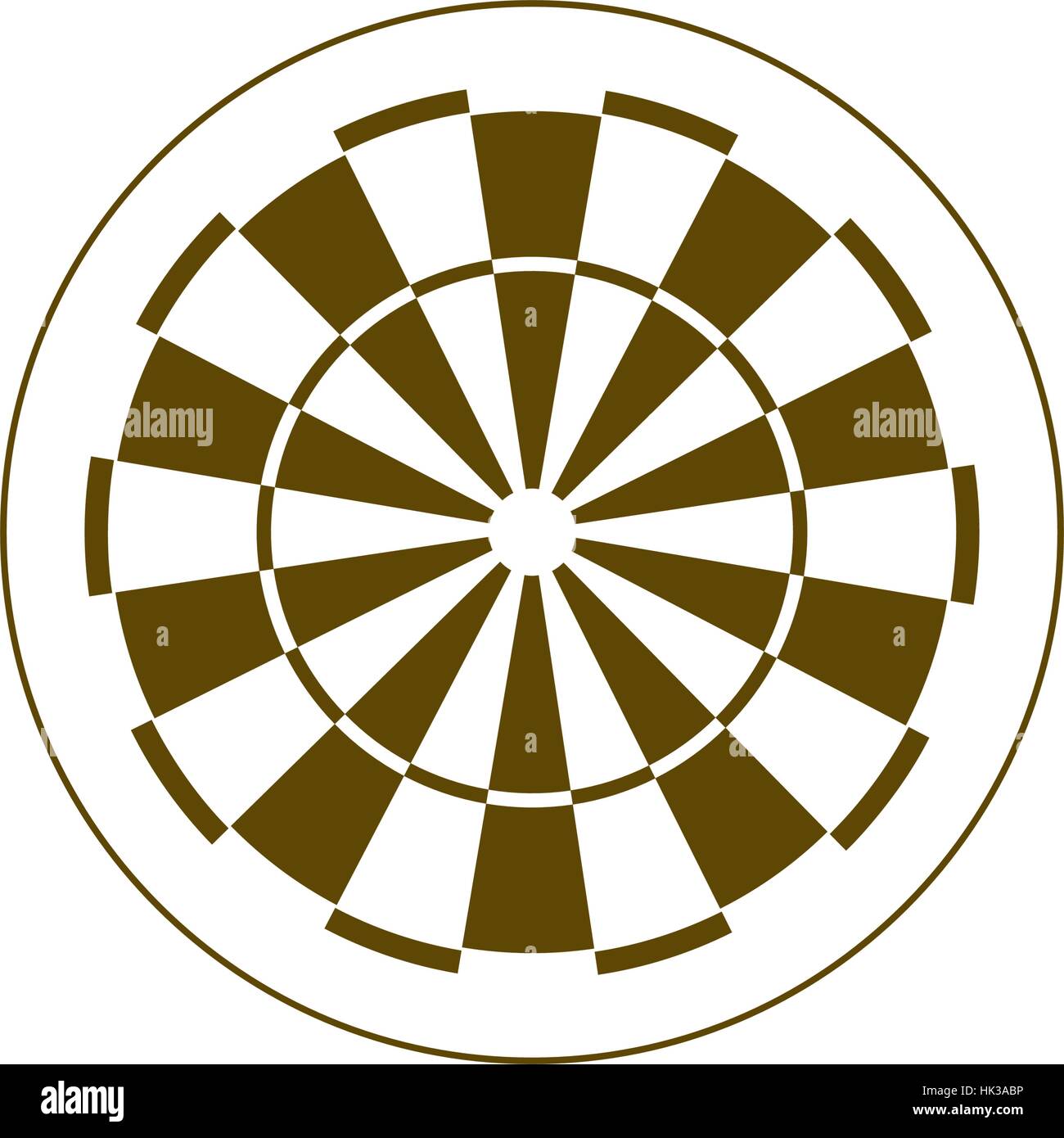 Dart board symbol icon Stock Vector Image & Art Alamy