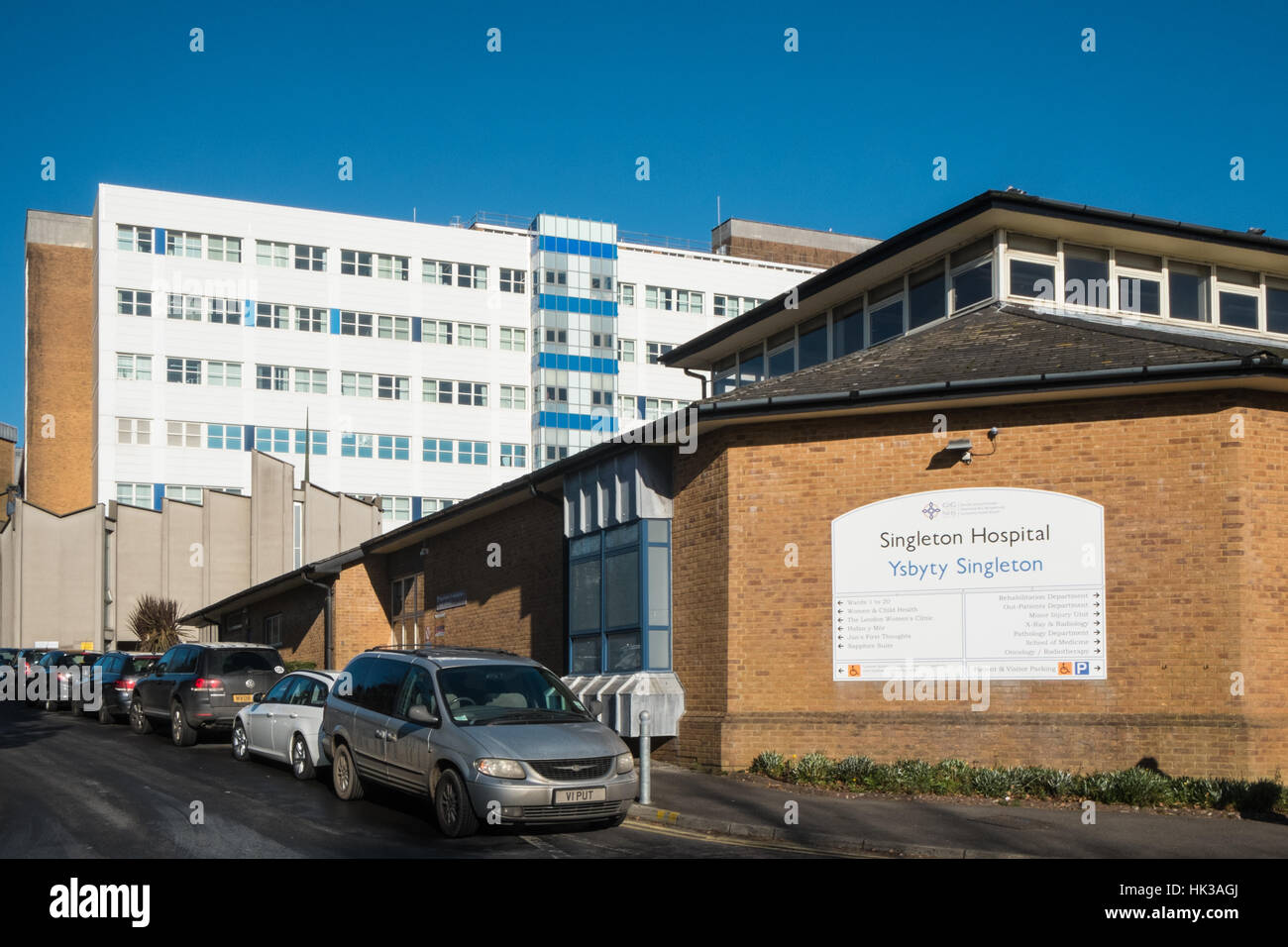 Singleton Hospital,Swansea,West Wales Stock Photo Alamy