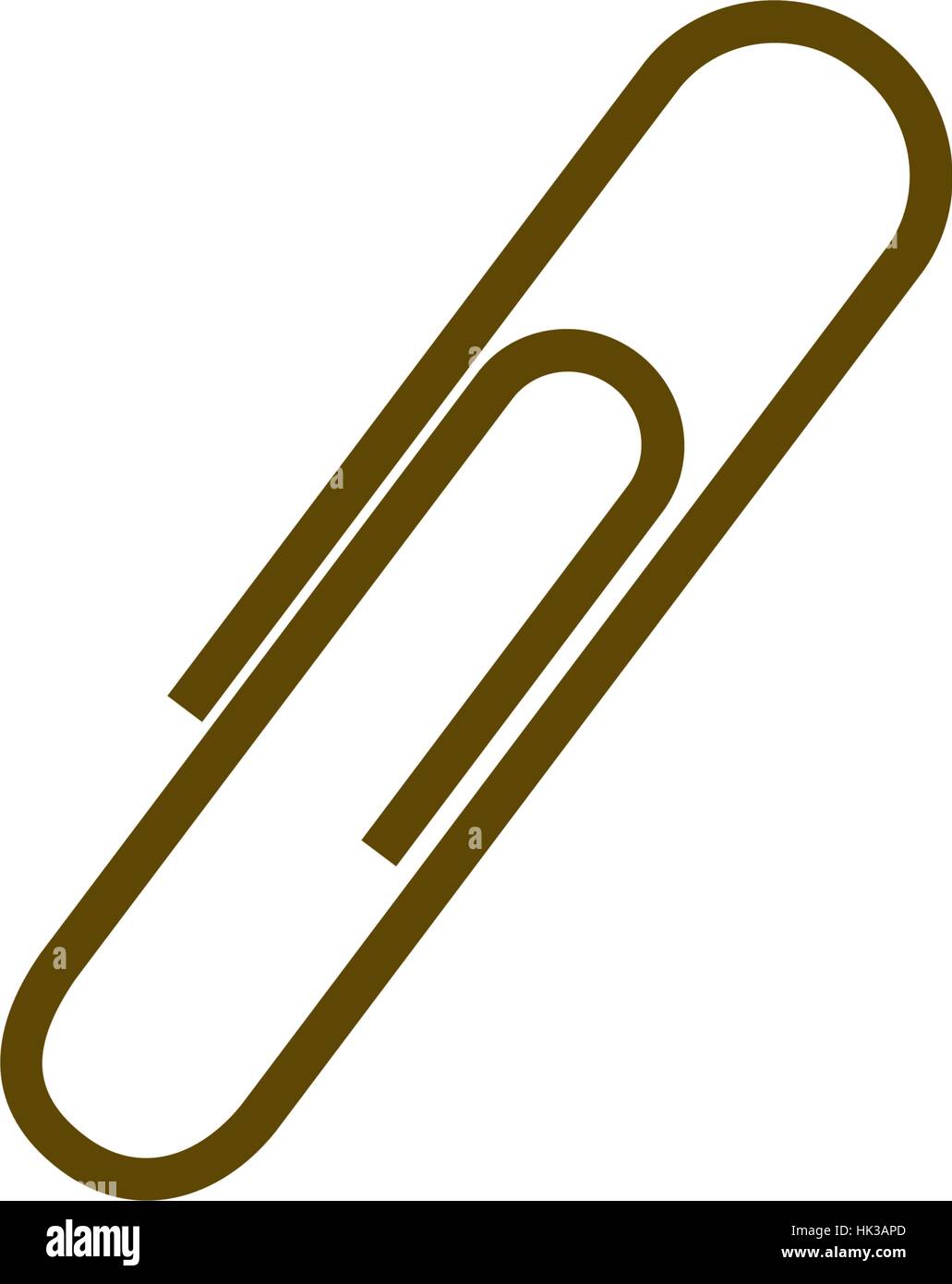 Paper clip vector vectors Stock Vector Images - Alamy