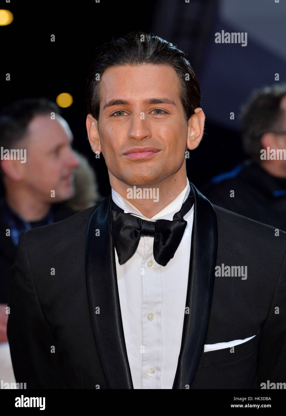 Ollie Locke attending the National Television Awards 2017 at the O2