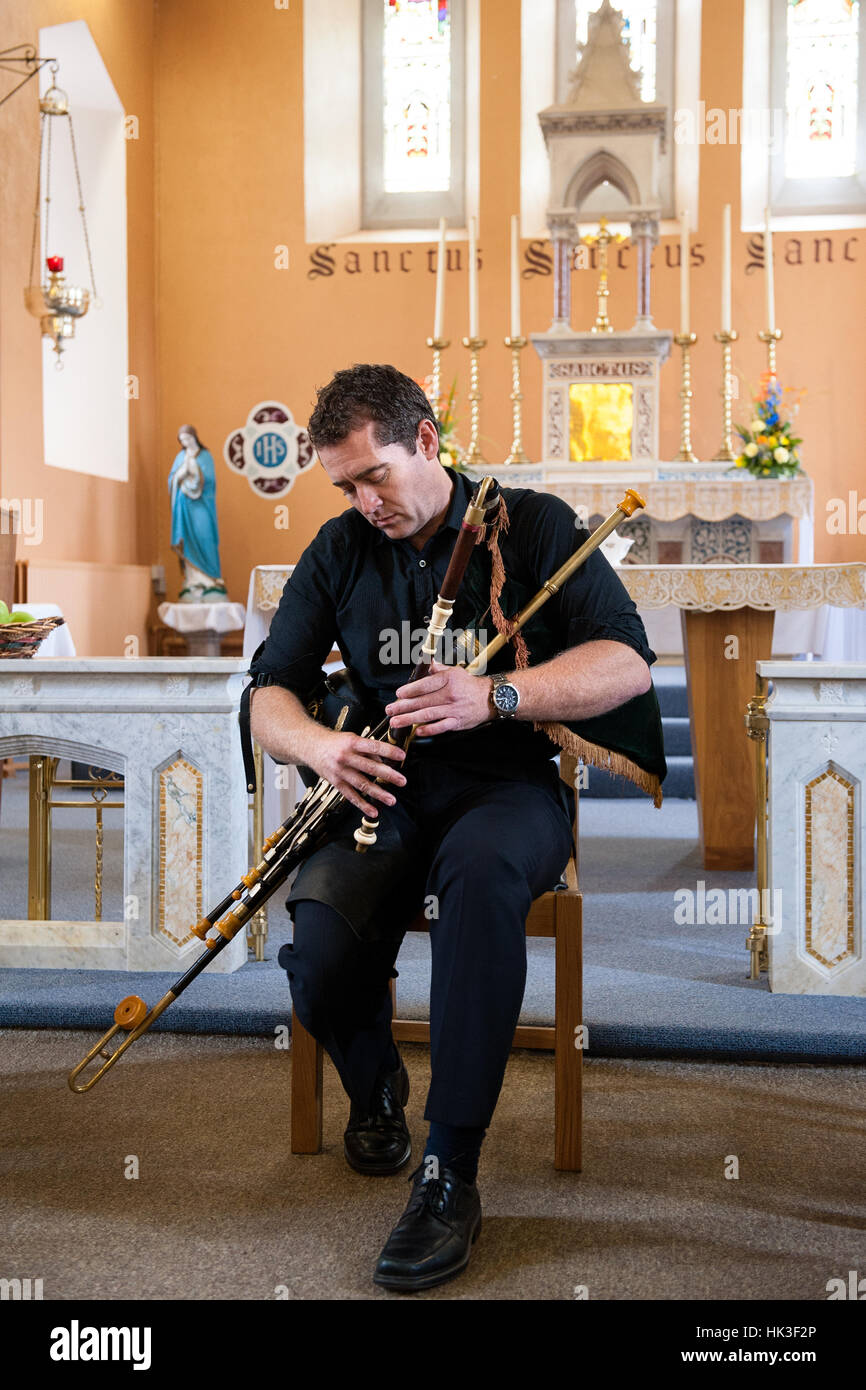 Playing A Wind Instrument High Resolution Stock Photography and Images