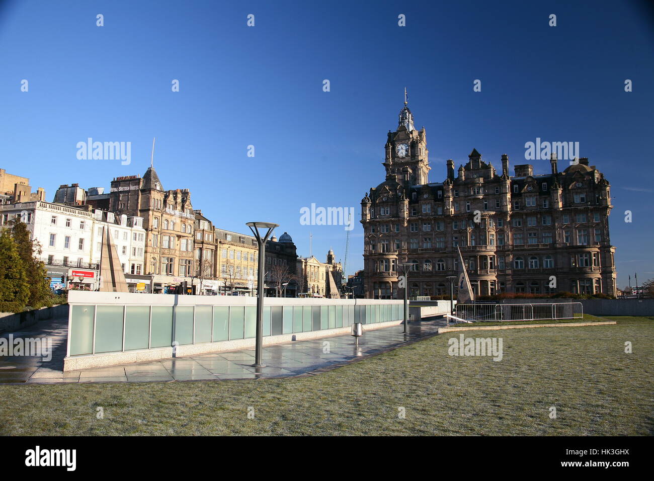 Balmoral hotel, Edinburgh. Lothian Region, Scotland, UK Stock Photo
