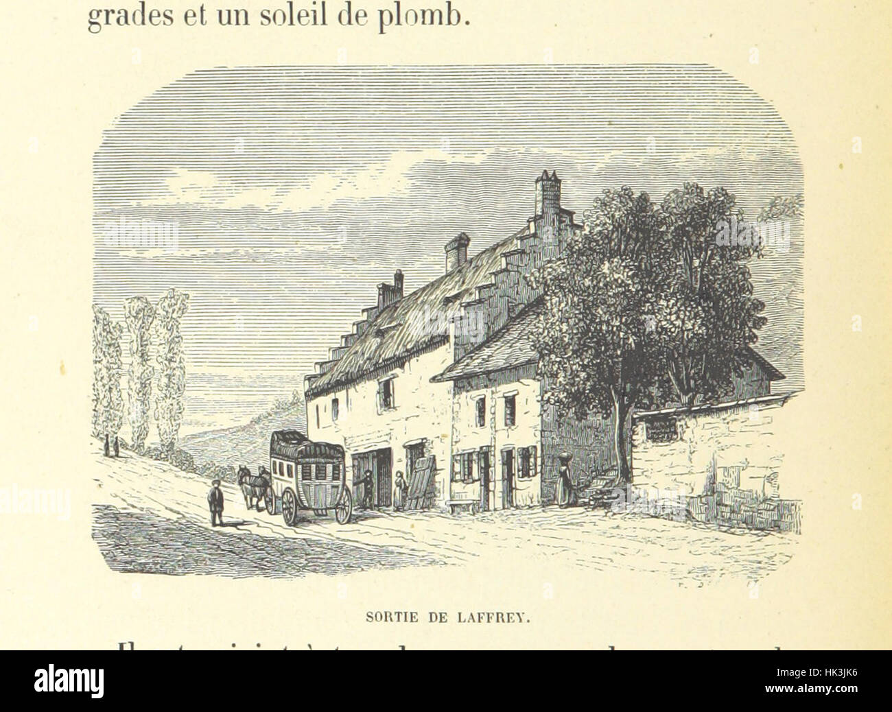 Voyage de Grenoble à La Salette Édition illustrée. Gravée par E